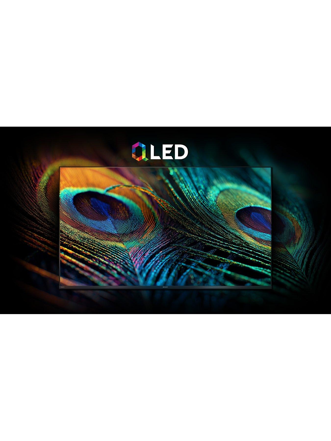 Image 4 of 7 of Sharp HM5245K 55-inch 4K Ultra HD QLED Smart TV with Freely- 4T-C55HM5245KB