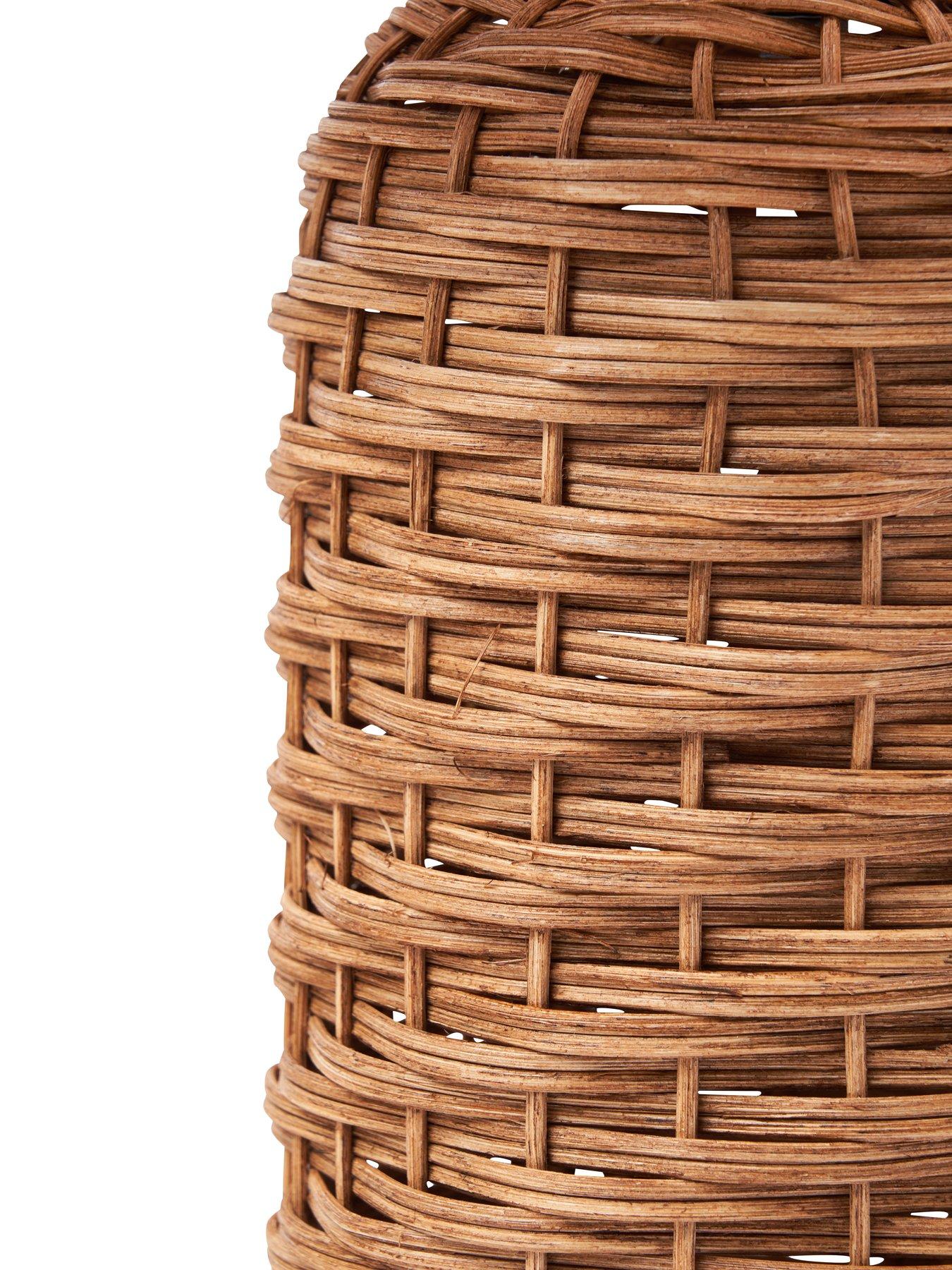 Image 5 of 7 of The Very Collection Rattan Table Lamp