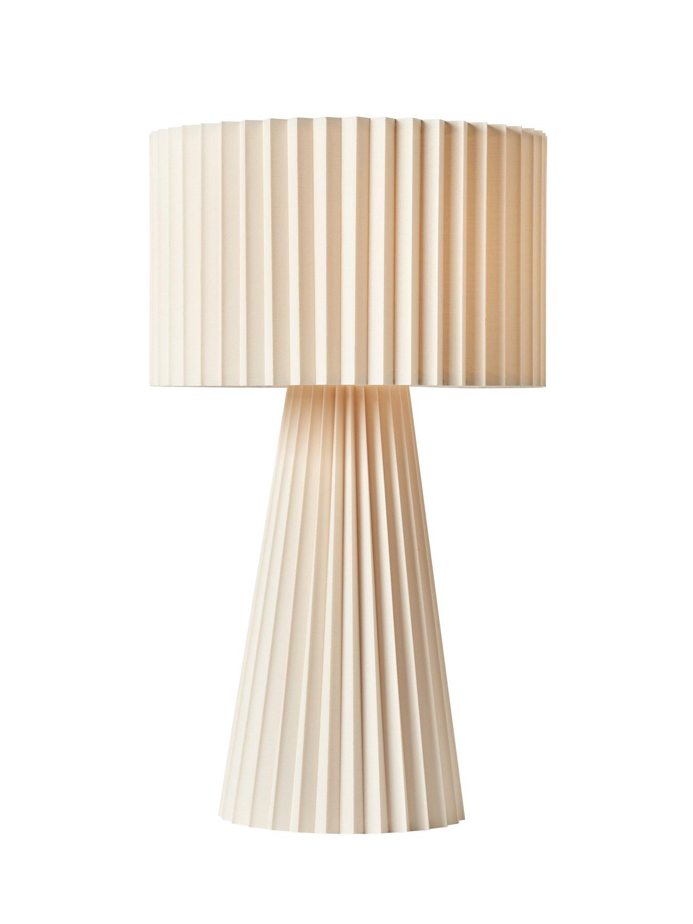 Image 5 of 7 of The Very Collection Pleated Table Lamp