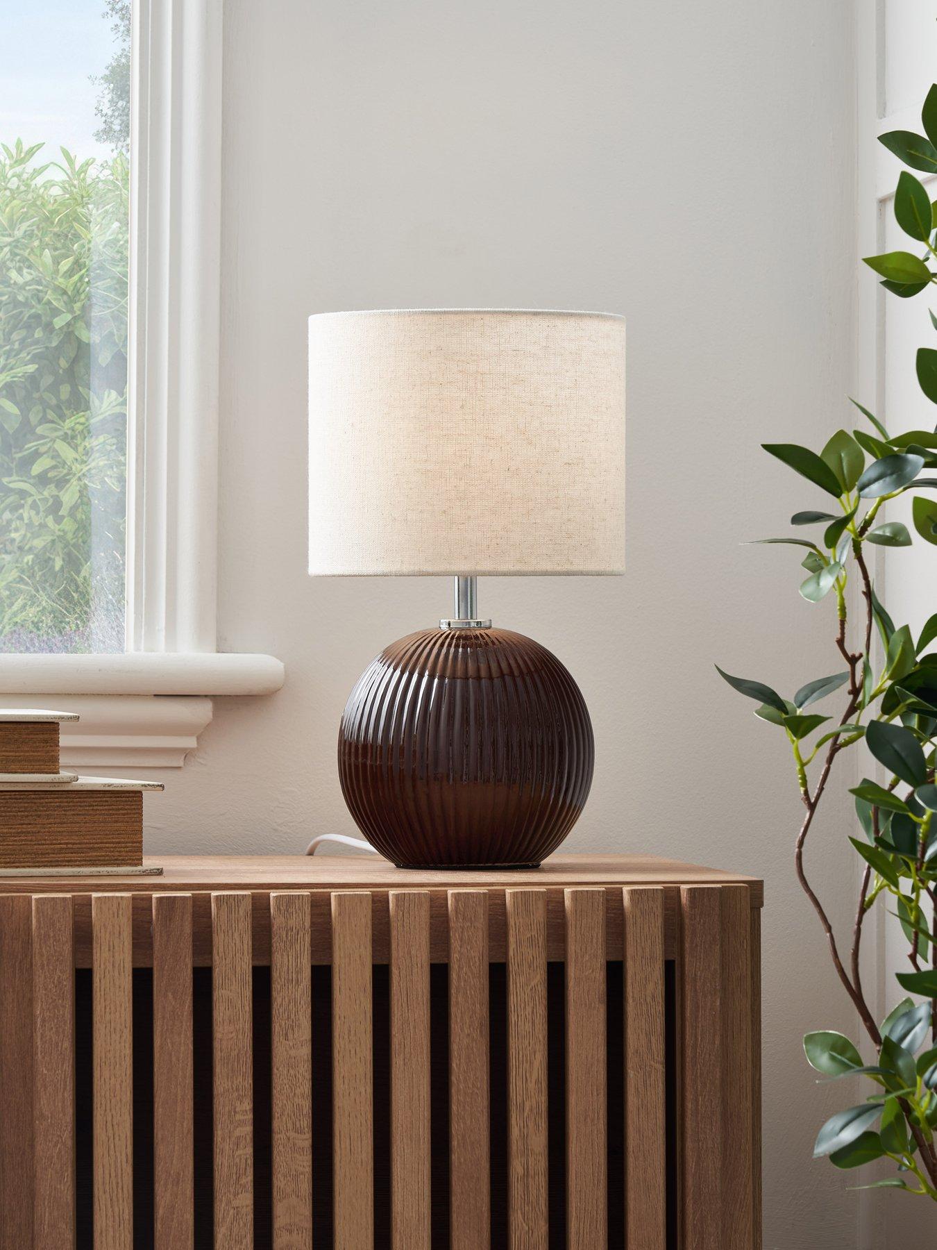 Image 1 of 5 of The Very Collection Tay Ceramic Table Lamp