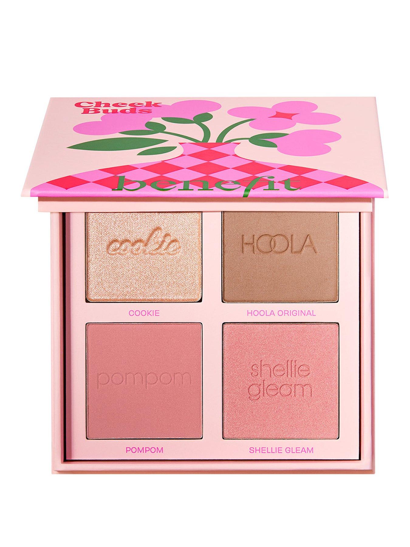 Image 1 of 5 of Benefit Cheek Buds Limited Edition Cheek Palette with Cookie, Hoola, PomPom and Limited Edition Shellie Gleam