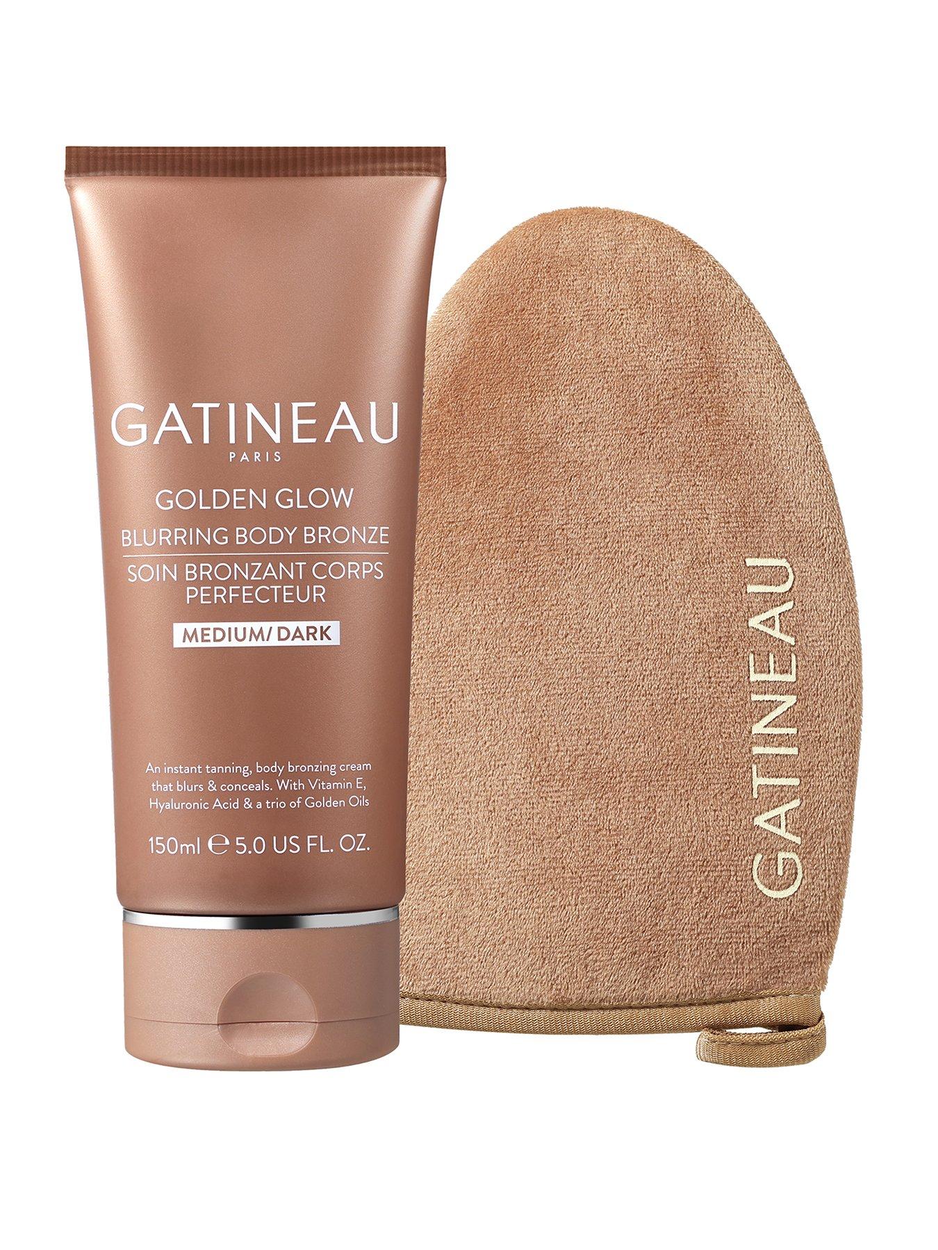 Gatineau Golden Glow Blurring Body Bronze Medium Dark  &  Luxury Tanning Mitt Duo (Worth £52)