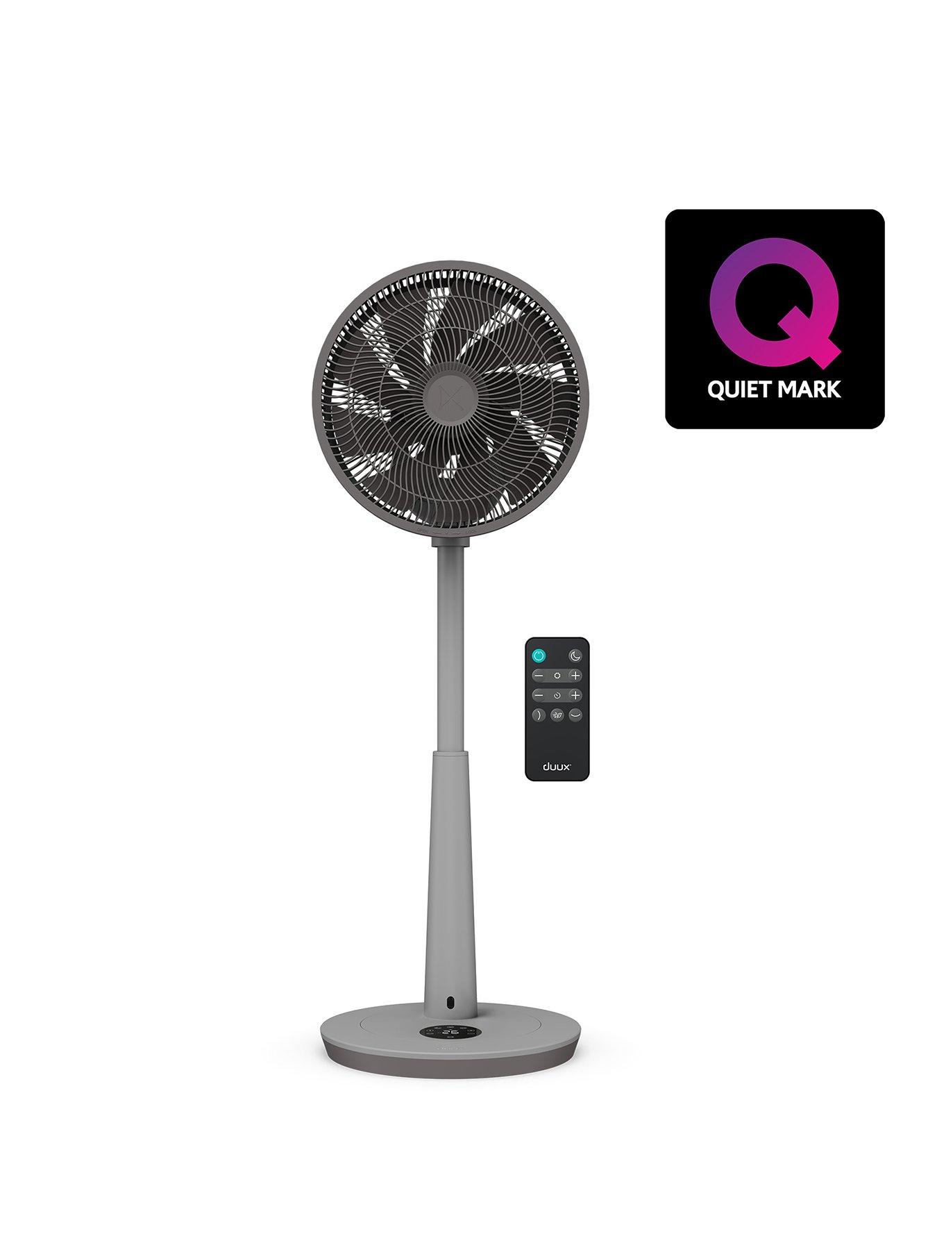 Duux DUUX Whisper 3 Ultra Quiet Pedestal Fan - Grey