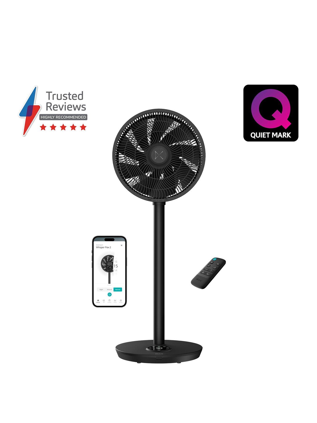 Duux DUUX Whisper Flex 2 Smart Pedestal Fan - Black
