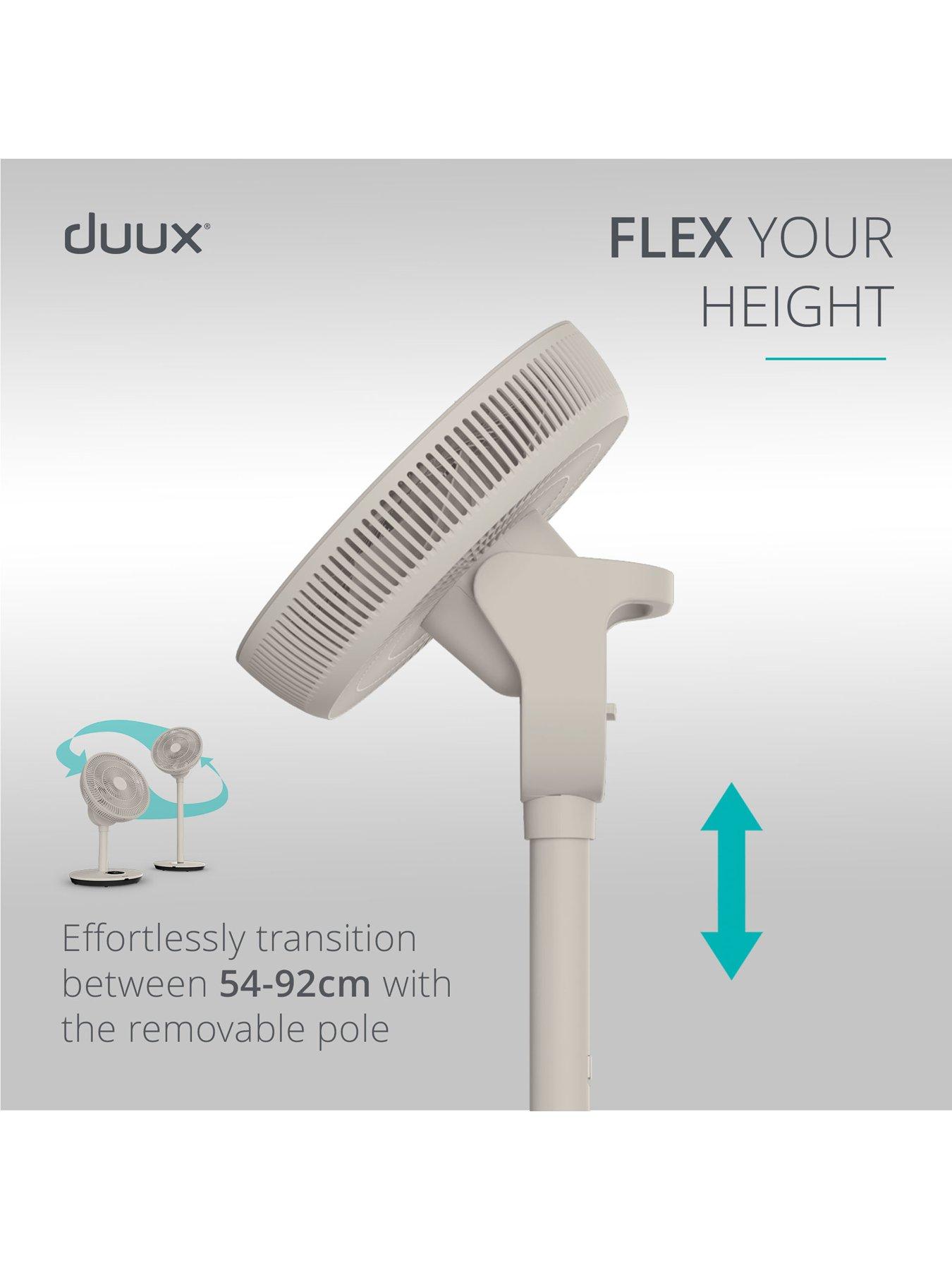 stillFront image of duux-whisper-flex-2-smart-fan-stone