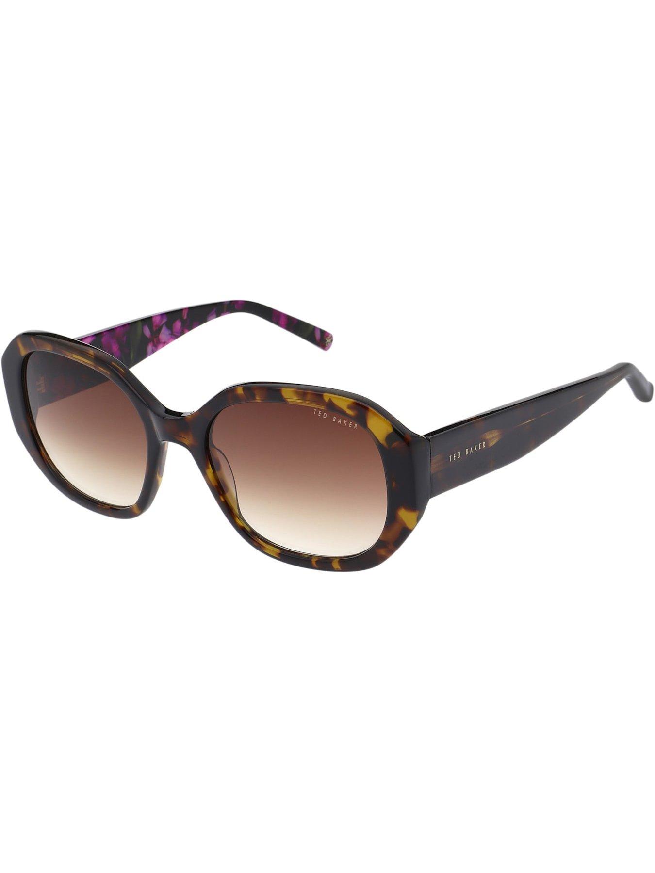 Image 2 of 3 of Ted Baker Karoline Sunglasses - Brown