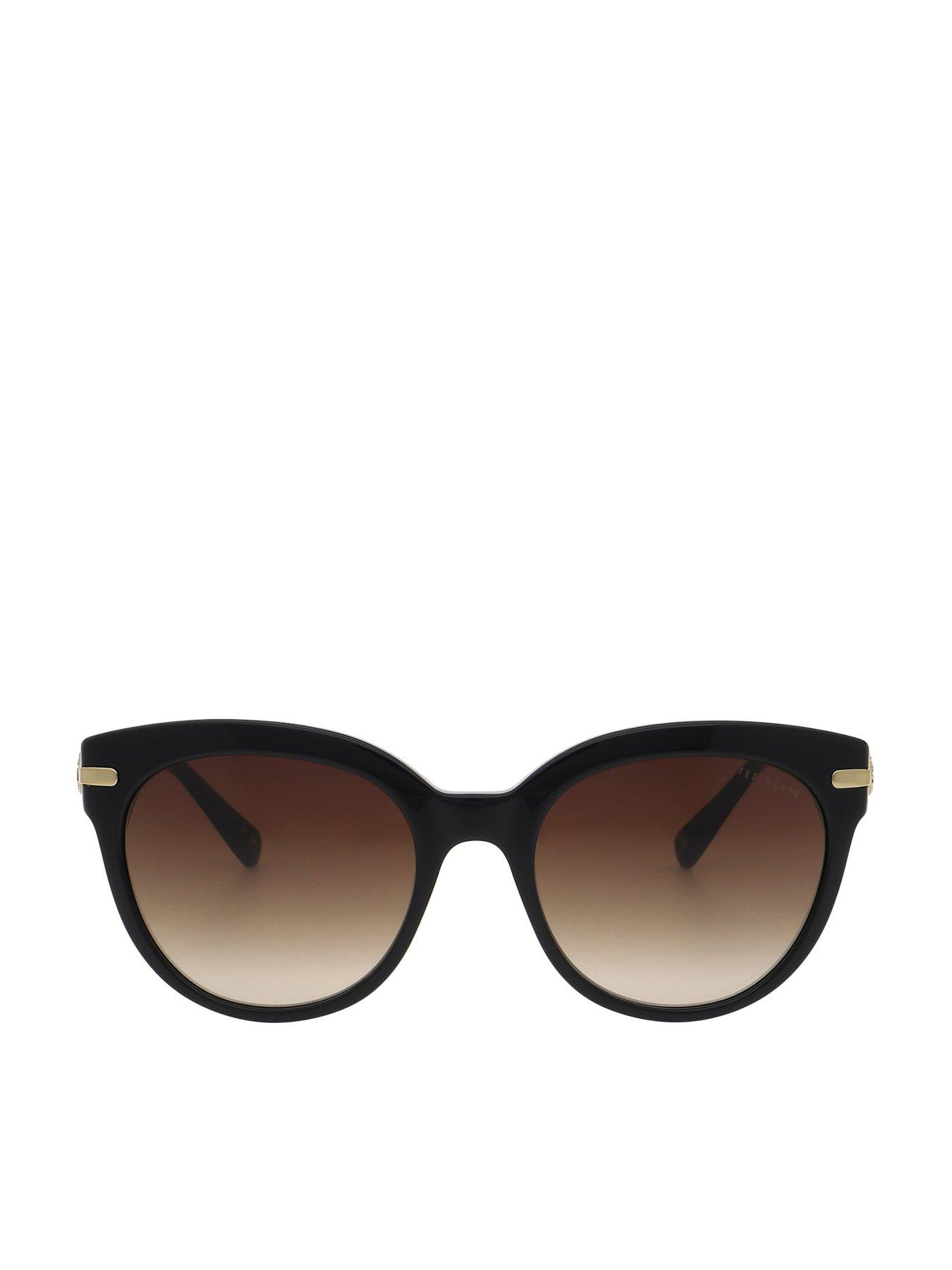 Image 1 of 3 of Ted Baker Layla Sunglasses - Black