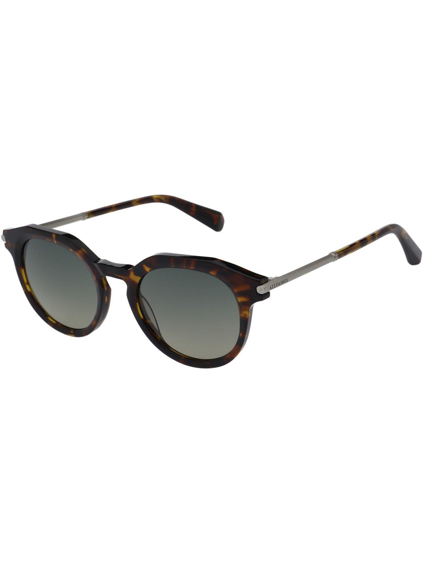 Image 2 of 3 of AllSaints Van Sunglasses - Brown