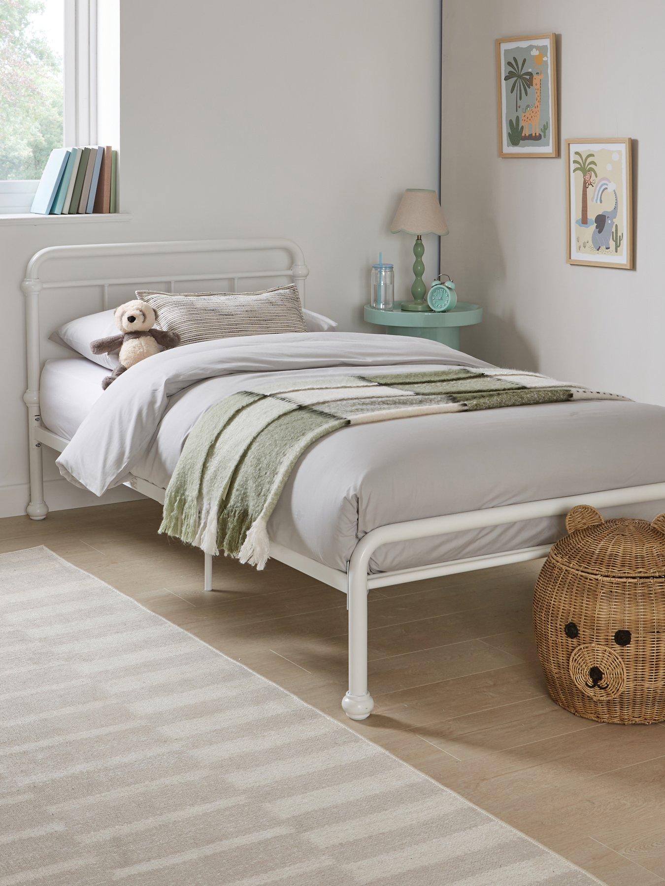 Image 1 of 7 of The Very Collection Georgie Metal Single Bedframe