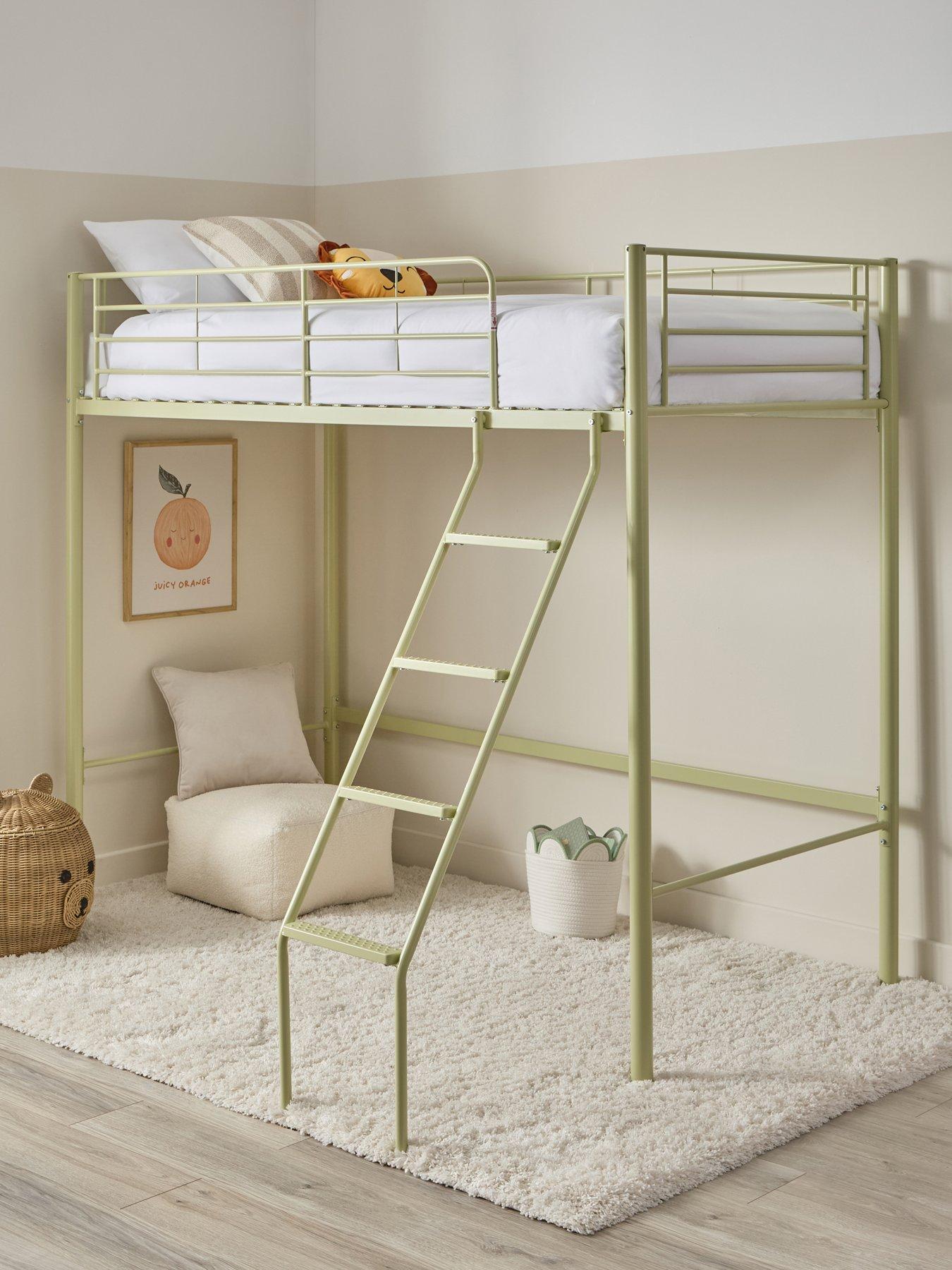 Image 1 of 6 of The Very Collection Domino High Sleeper Bed Frame with Mattress Options (Buy &amp; SAVE!)