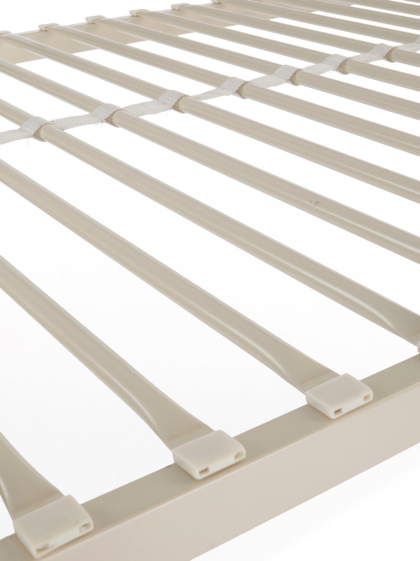 Image 6 of 7 of The Very Collection Domino High Sleeper Bed Frame with Mattress Options (Buy &amp; SAVE!) - Cream