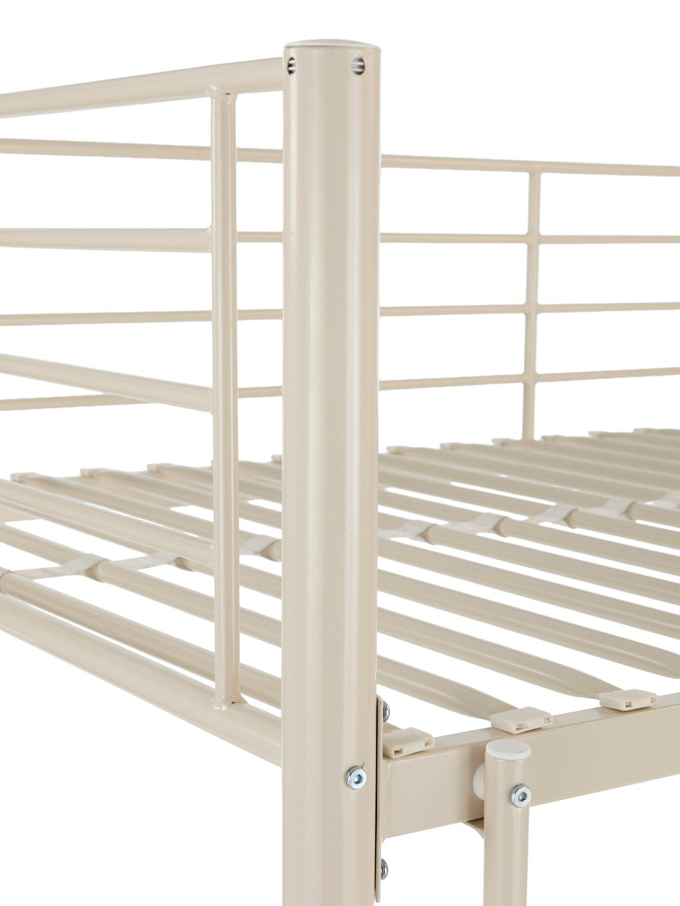 Image 7 of 7 of The Very Collection Domino High Sleeper Bed Frame with Mattress Options (Buy &amp; SAVE!) - Cream
