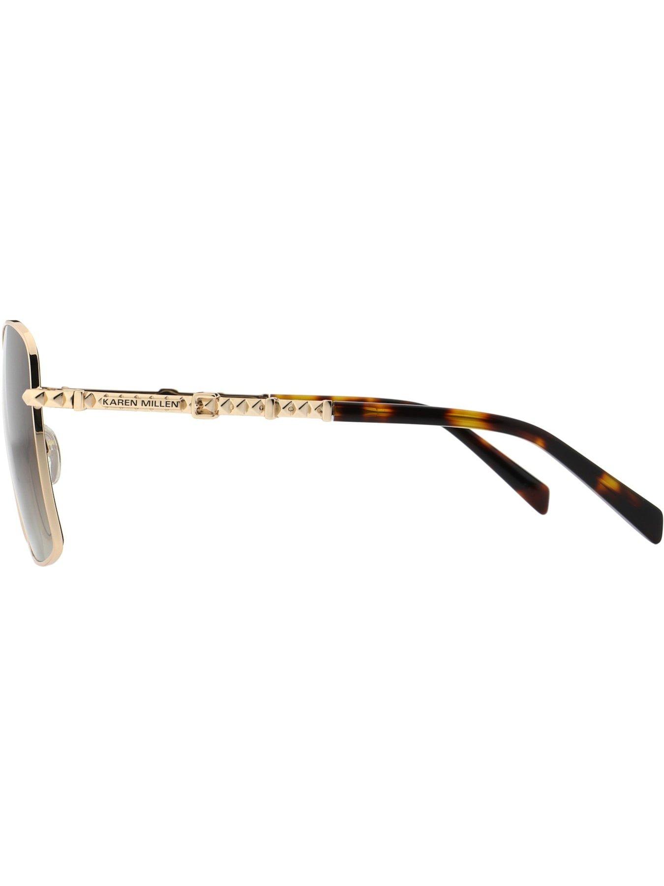  image of karen-millen-sunglasses-gold