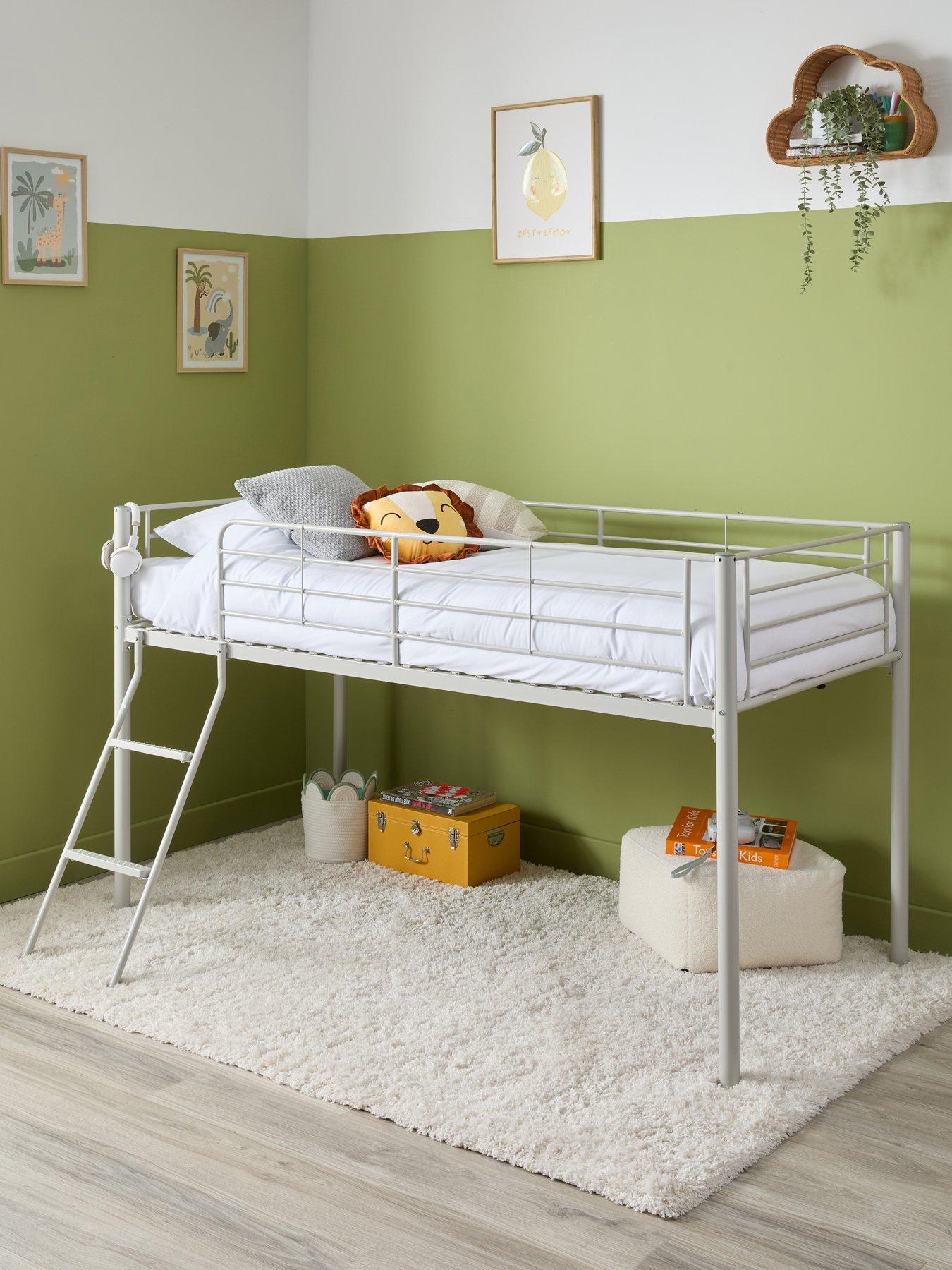 Image 1 of 7 of The Very Collection Domino Mid Sleeper Bed Frame with Mattress Options (Buy &amp; SAVE!)