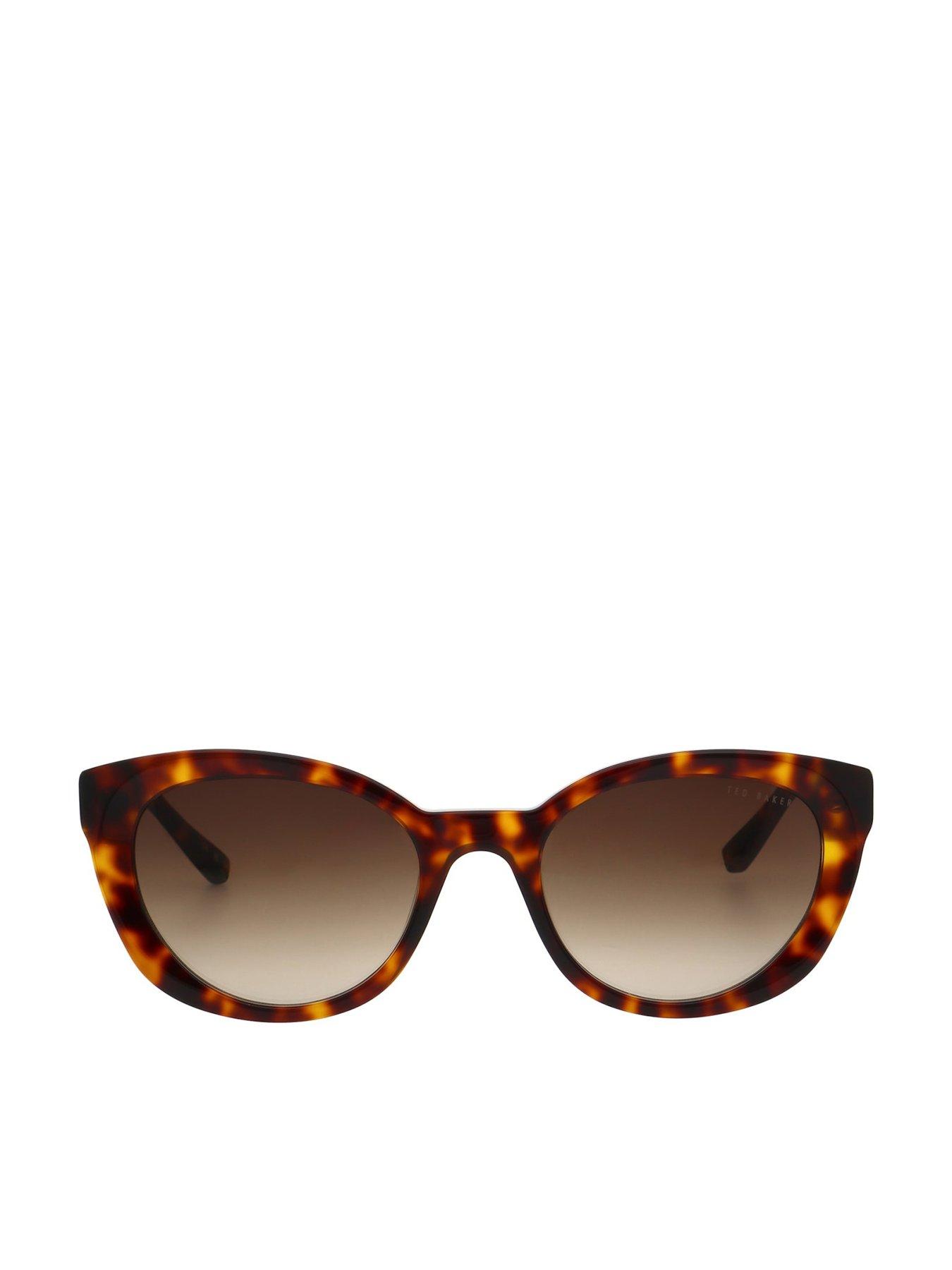 Image 1 of 3 of Ted Baker Daliah Sunglasses - Brown