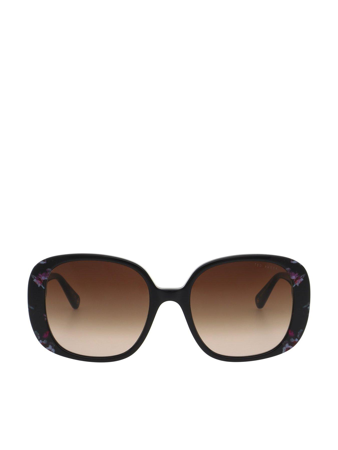 Image 1 of 3 of Ted Baker Emilia Sunglasses - Black