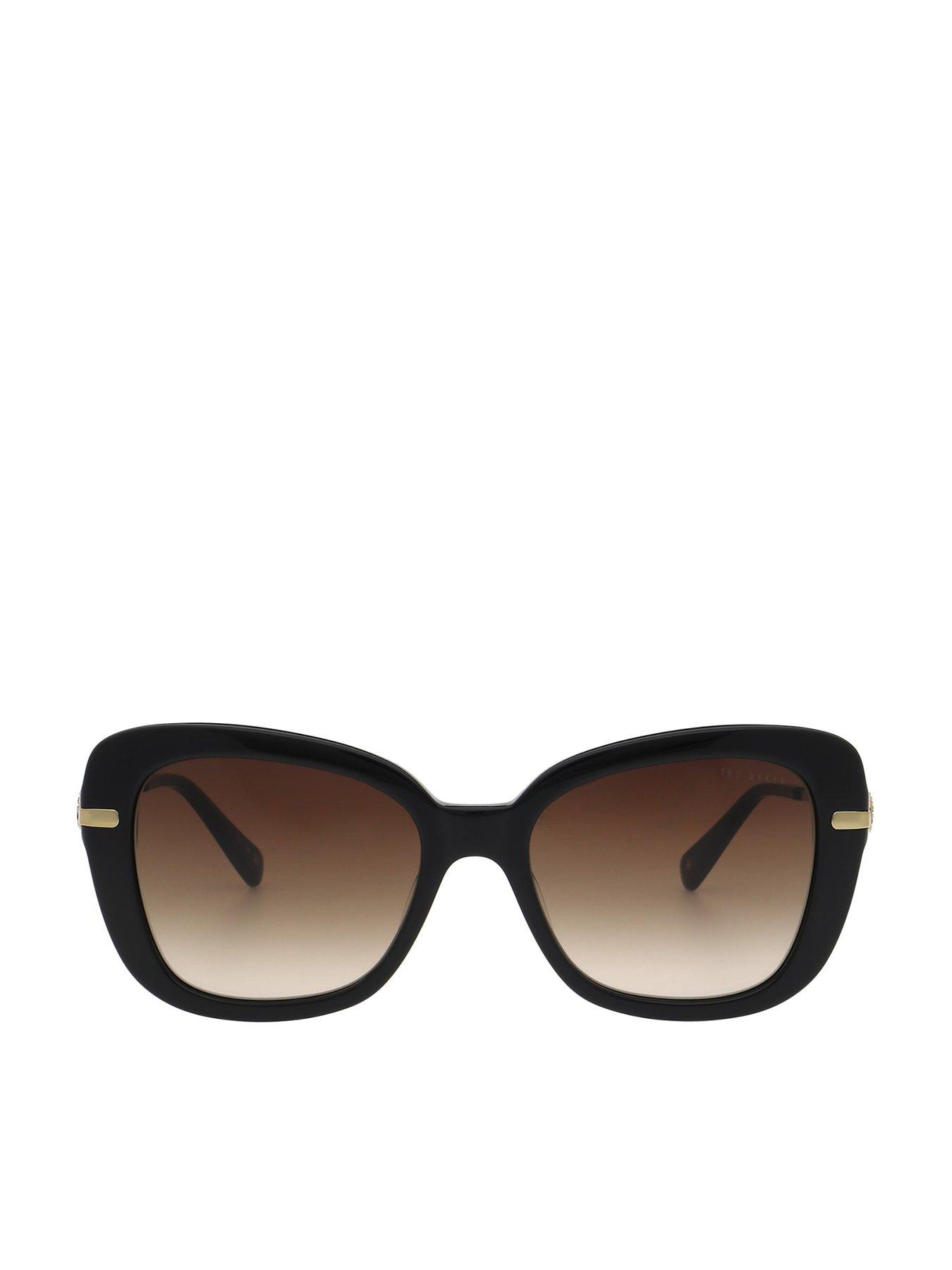 Image 1 of 3 of Ted Baker Gabriella Sunglasses - Black