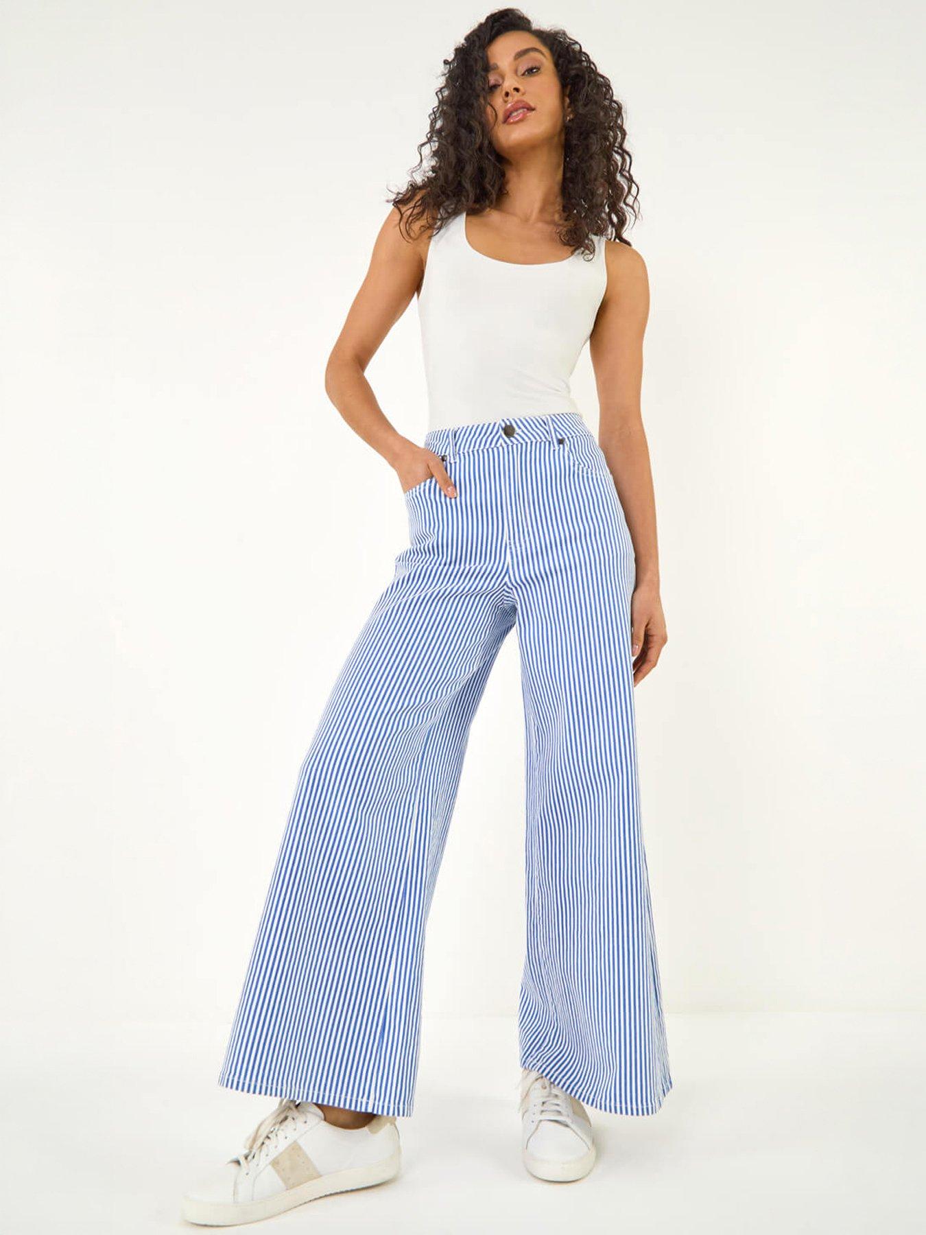  image of roman-dusk-stripe-wide-leg-jeans