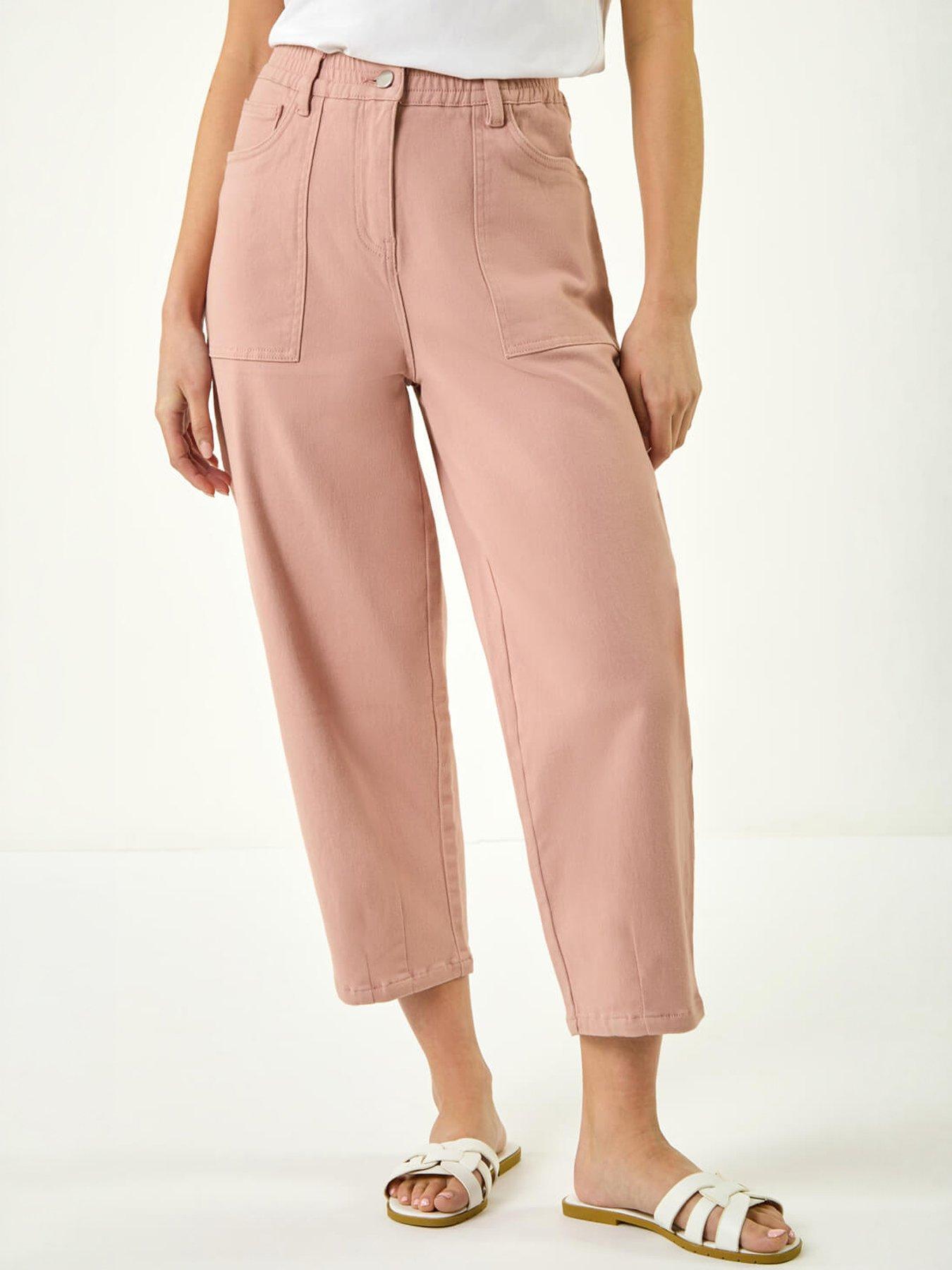 Image 3 of 5 of Roman Petite Pocket Front Cropped Jeans