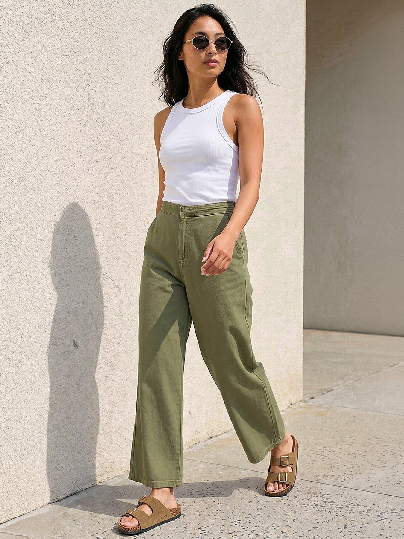 Roman Petite Stitch Detail Trouser