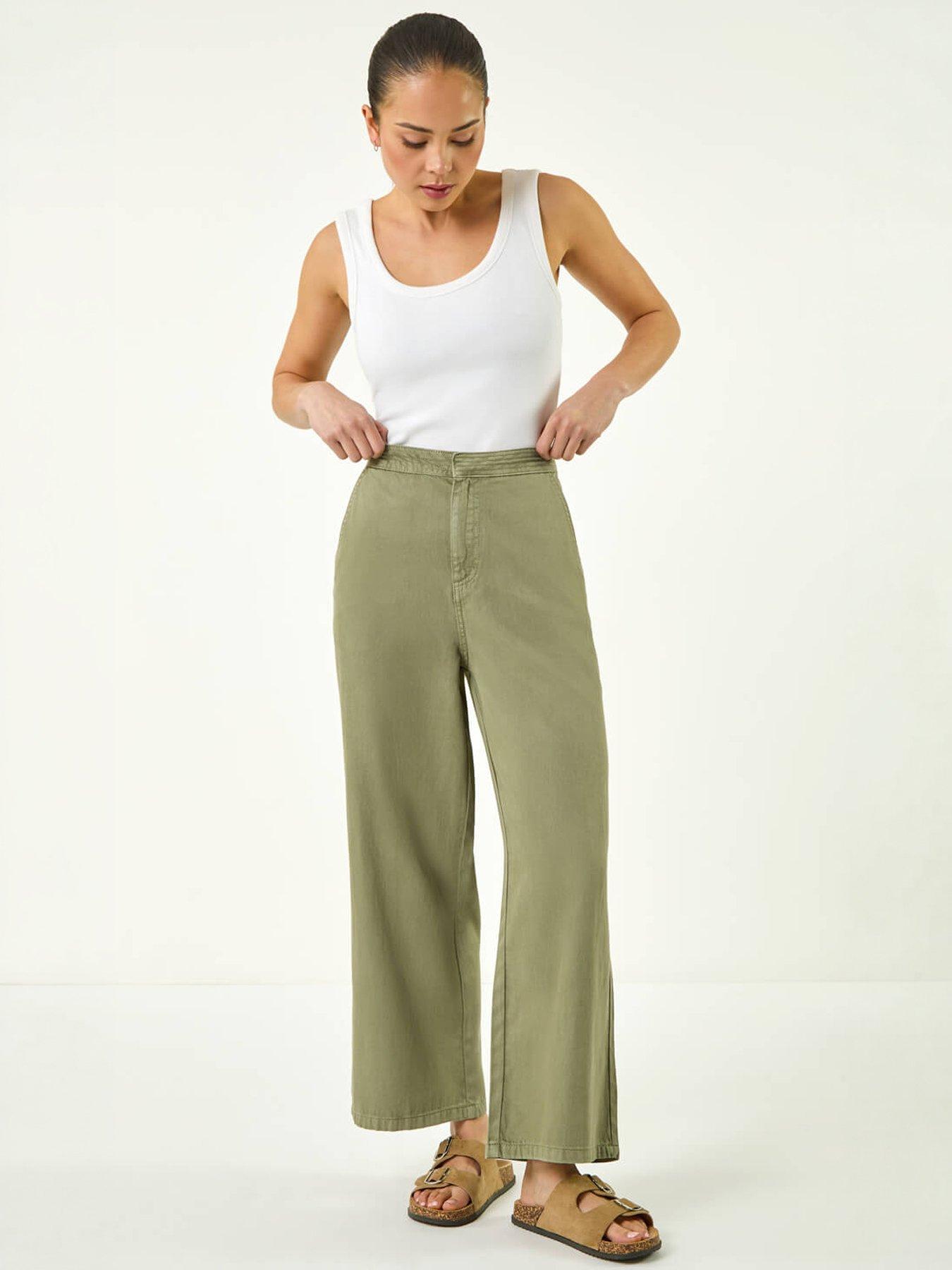 Image 5 of 5 of Roman Petite Stitch Detail Trouser