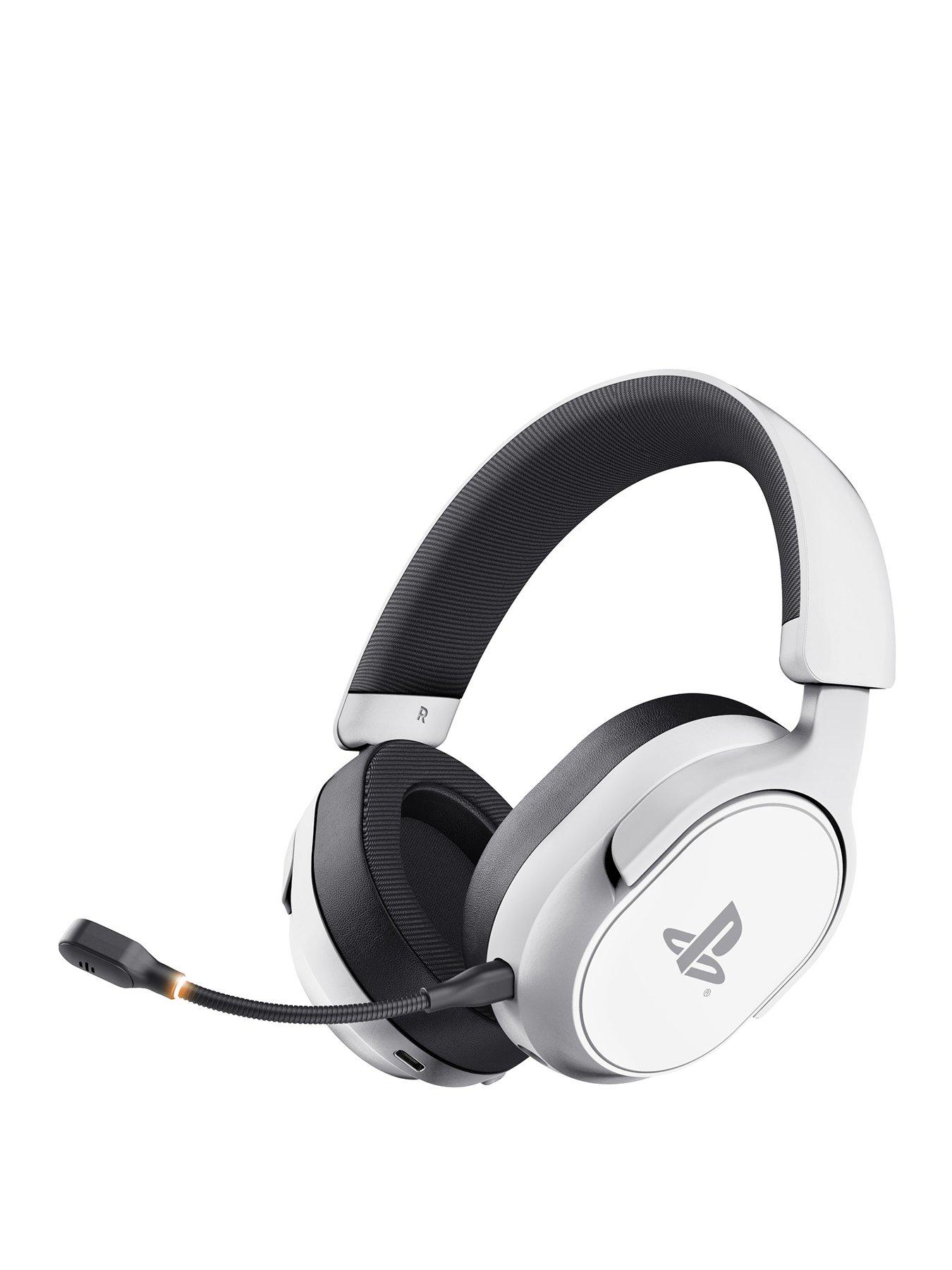 Trust GXT499W Forta Wireless Gaming Headset for PS5 - White
