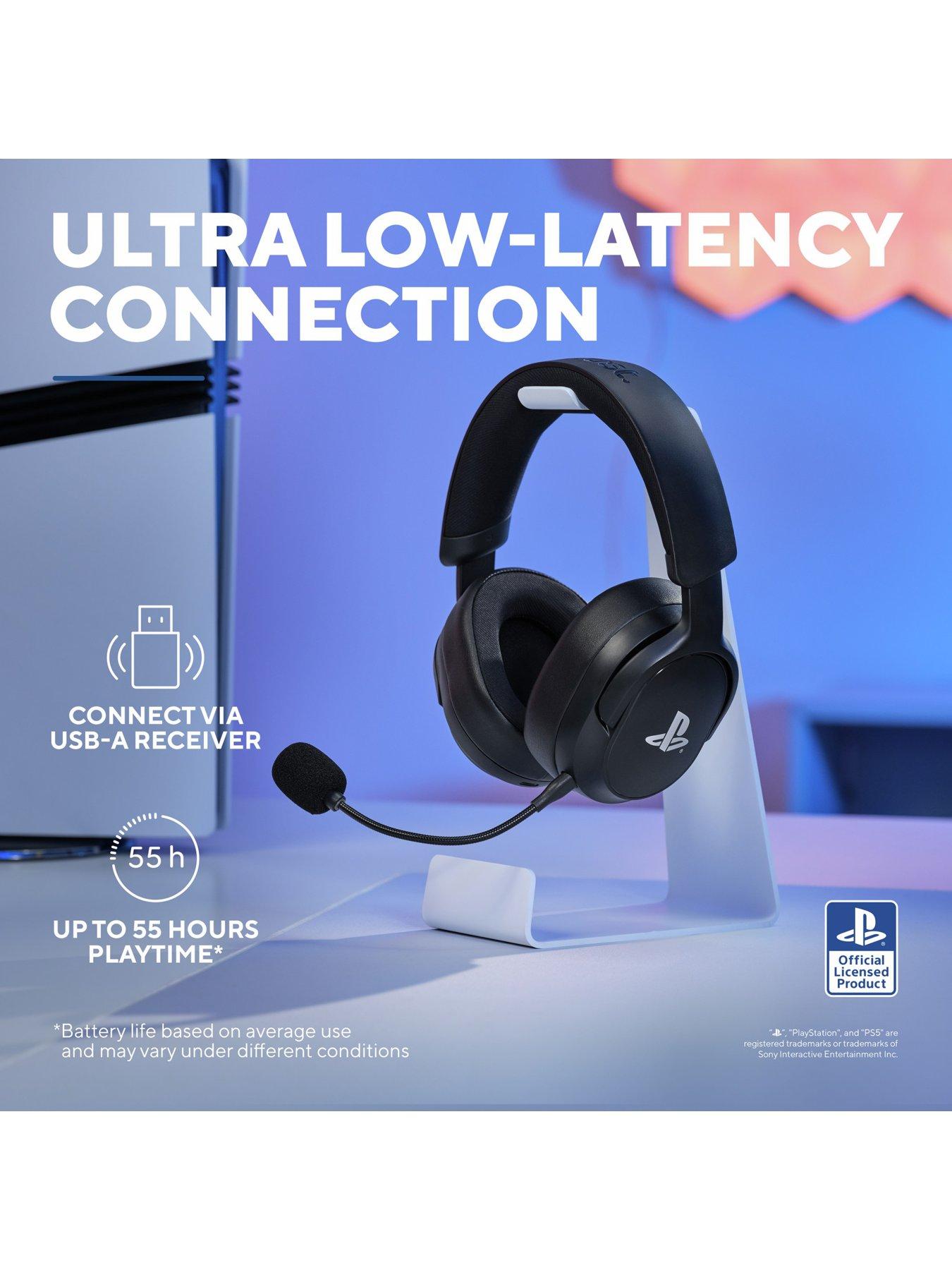 Image 3 of 8 of Trust GXT499 Forta Wireless Gaming Headset for PS5 - Black