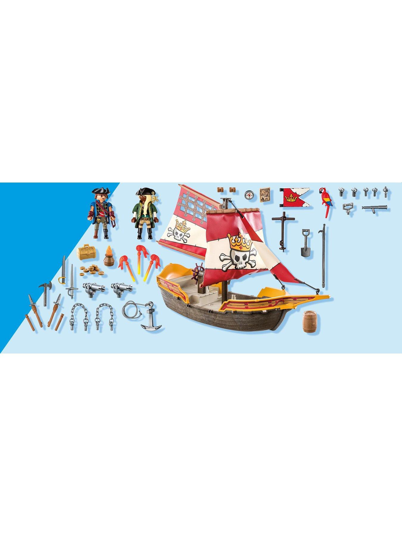  image of playmobil-pirate-ship-71418