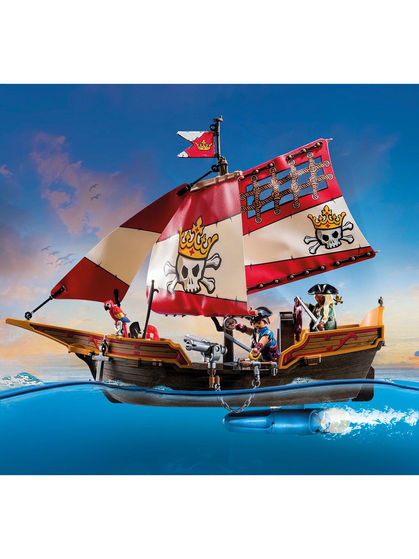  image of playmobil-pirate-ship-71418