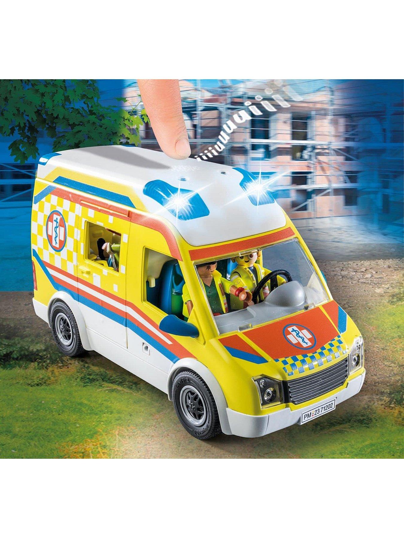 Image 3 of 5 of Playmobil Ambulance with Lights 71202