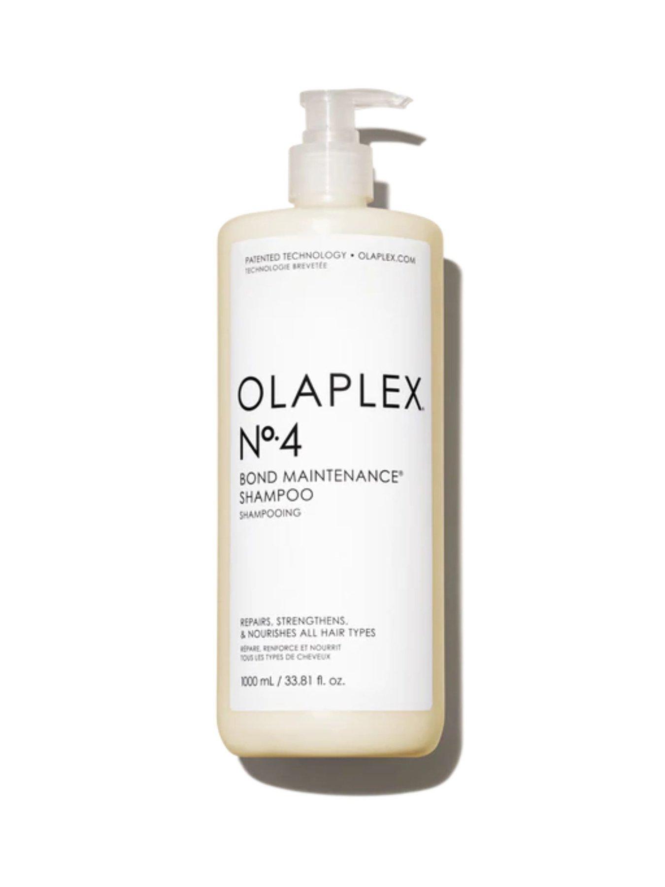 front image of olaplex-no4-bond-maintenance-shampoo-1000ml