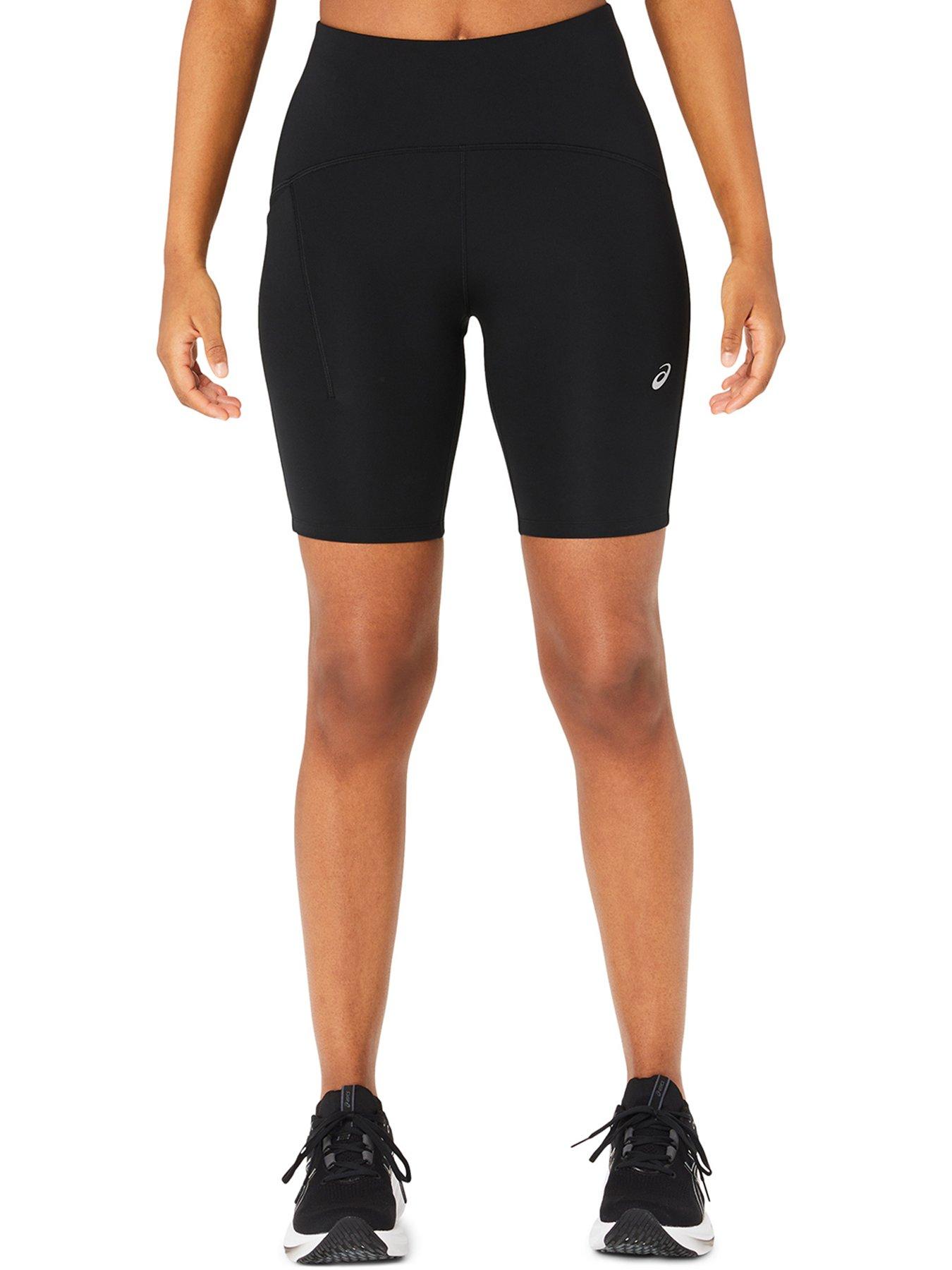 Asics Womens Running Road High Waist 8In Sprinter - Black