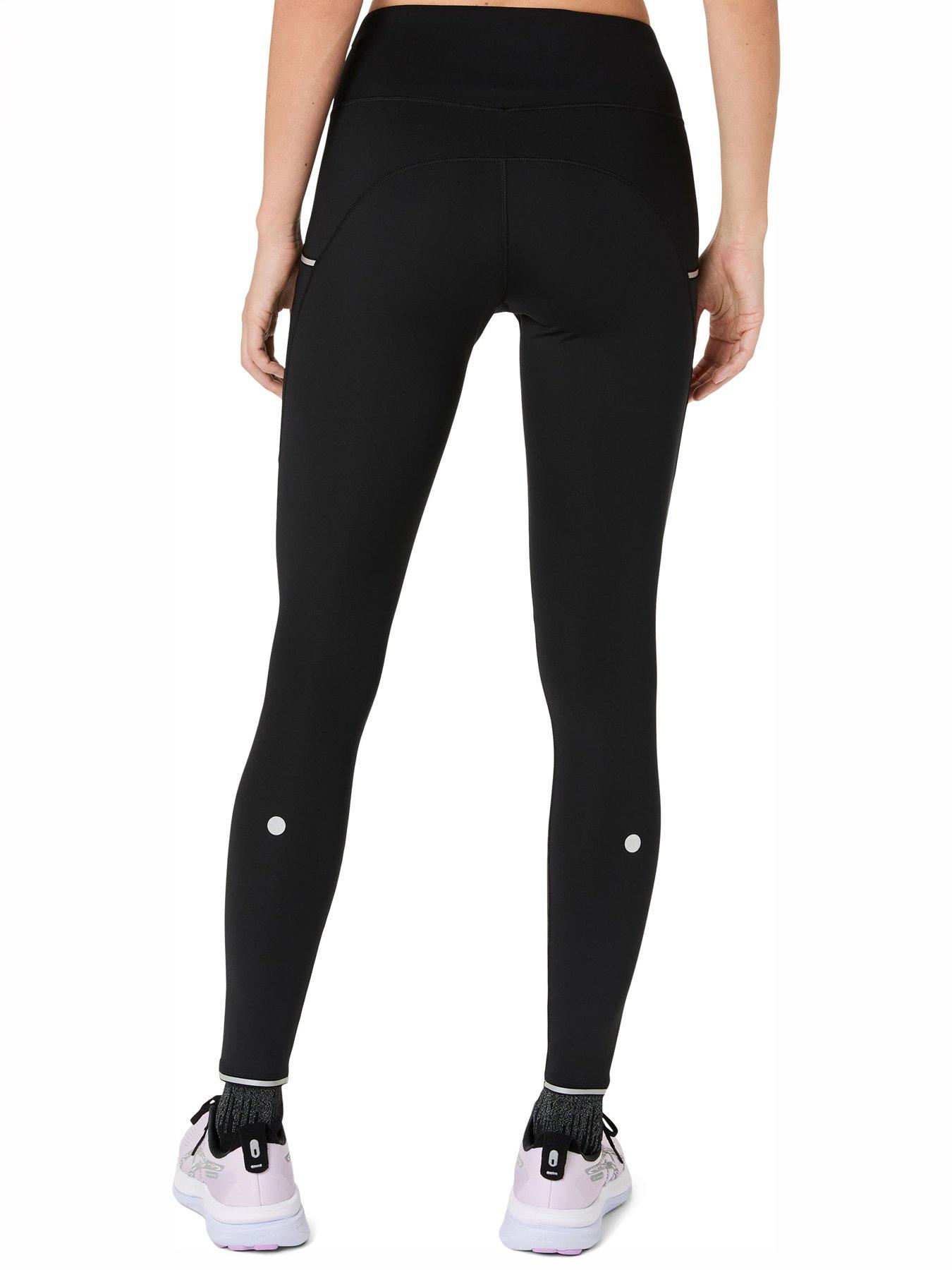 Image 2 of 6 of Asics Womens Lite-show Reflective High Rise Running Tights - Black