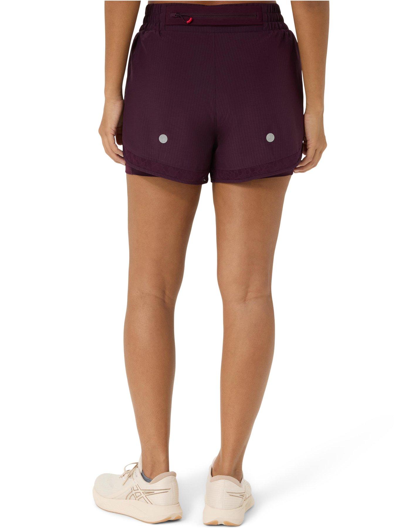 Image 2 of 7 of Asics Womens Running Nagino Run Short - Brown