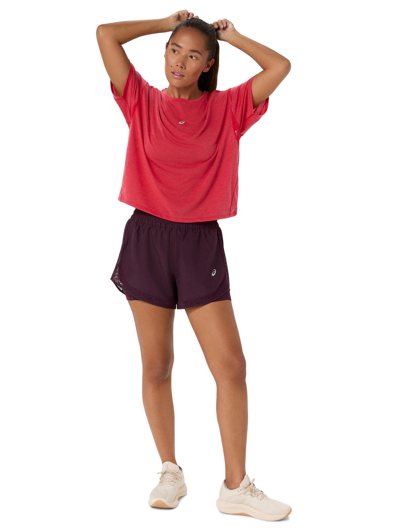 Image 3 of 7 of Asics Womens Running Nagino Run Short - Brown