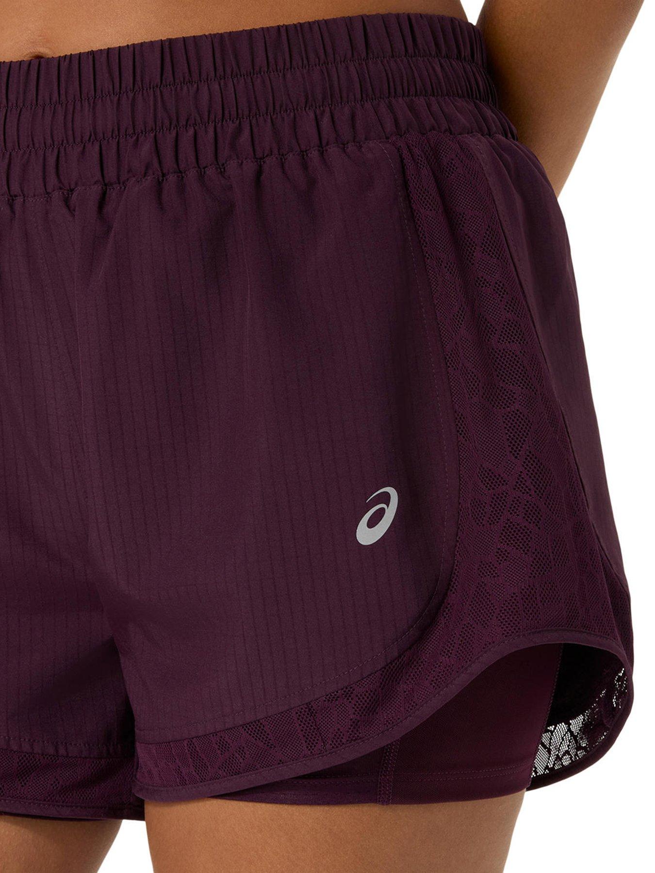 Image 4 of 7 of Asics Womens Running Nagino Run Short - Brown