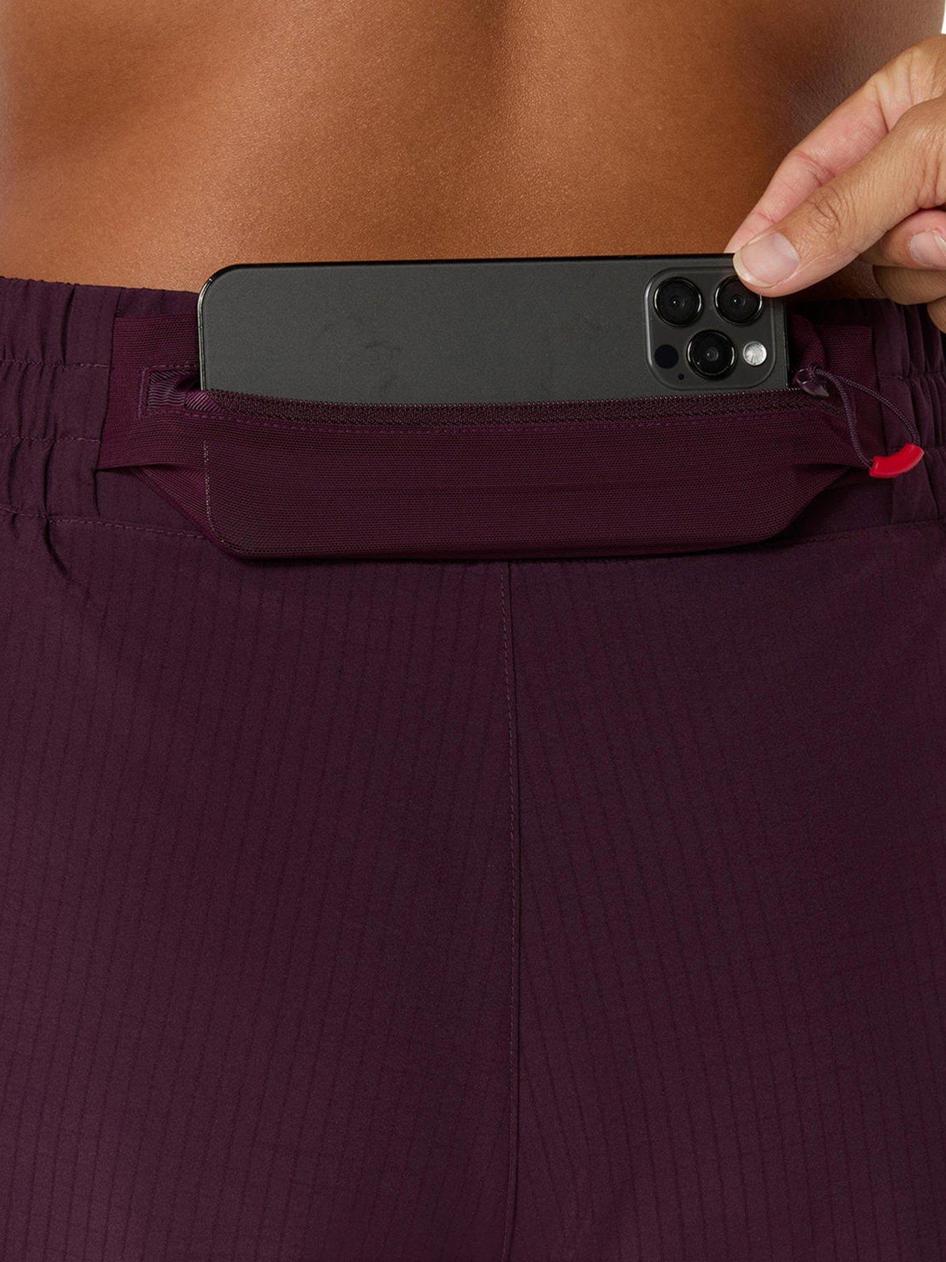 Image 6 of 7 of Asics Womens Running Nagino Run Short - Brown