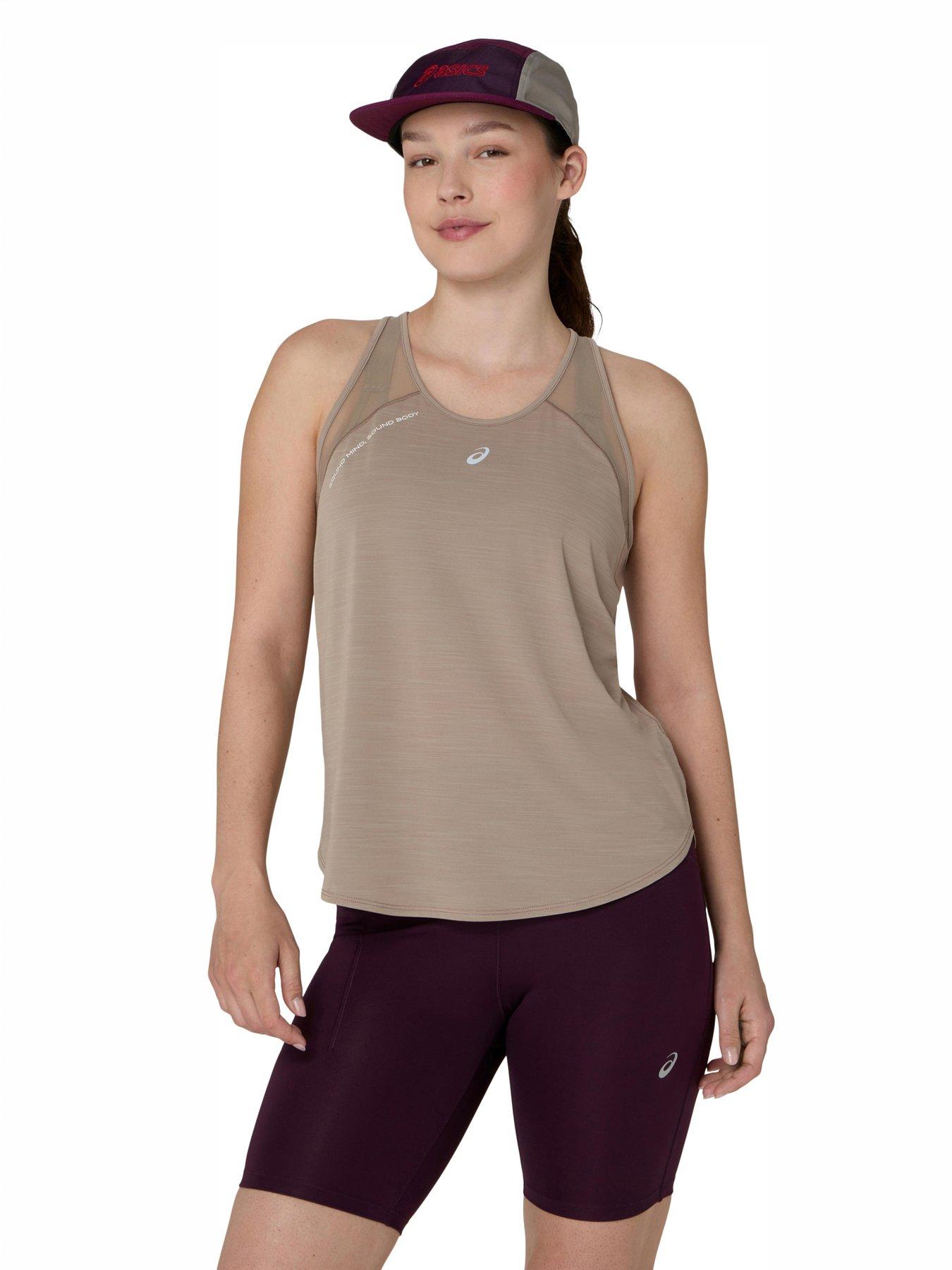 Asics Women's Running Tank Top - Beige