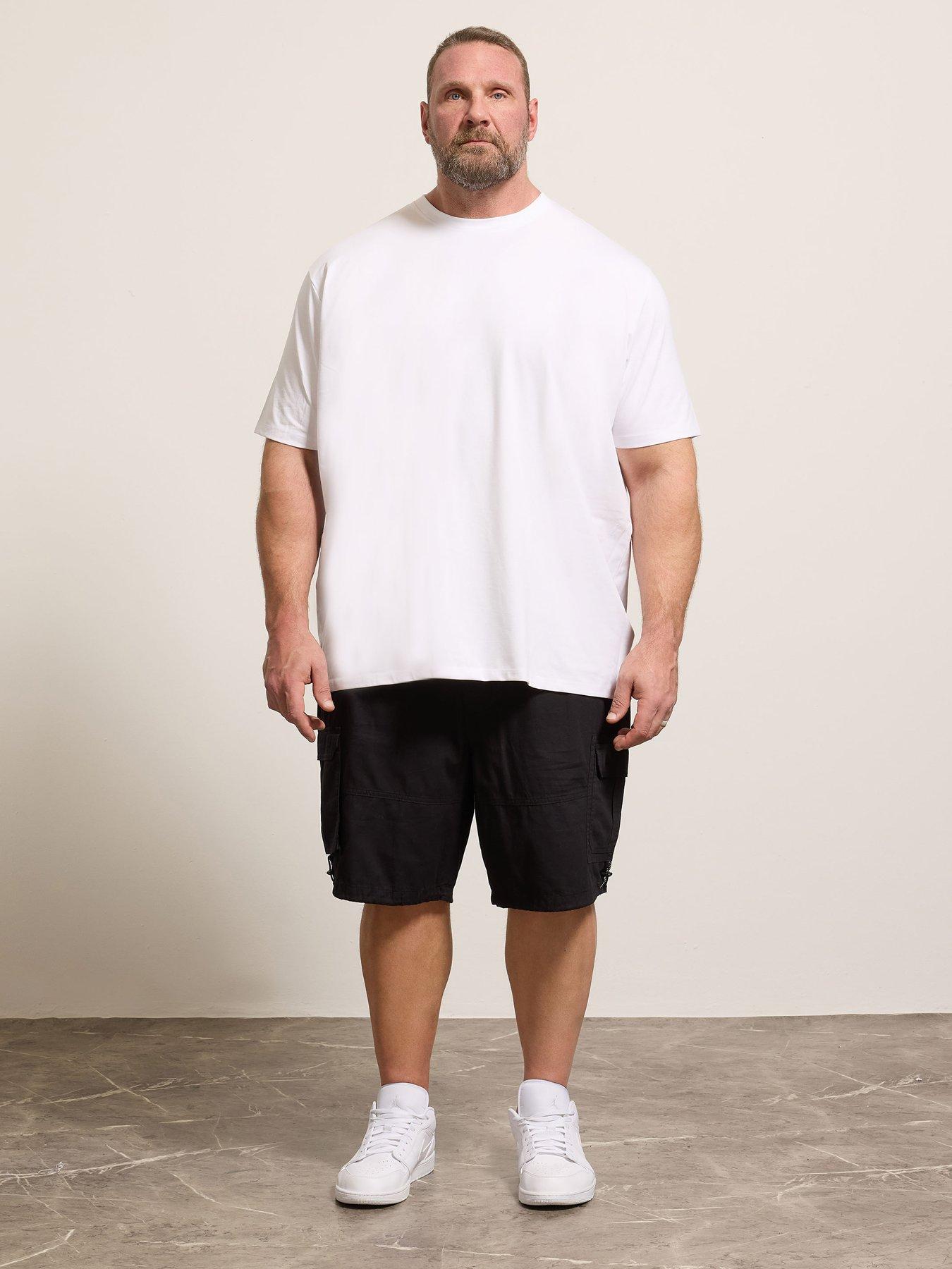  image of badrhino-cargo-shorts-black