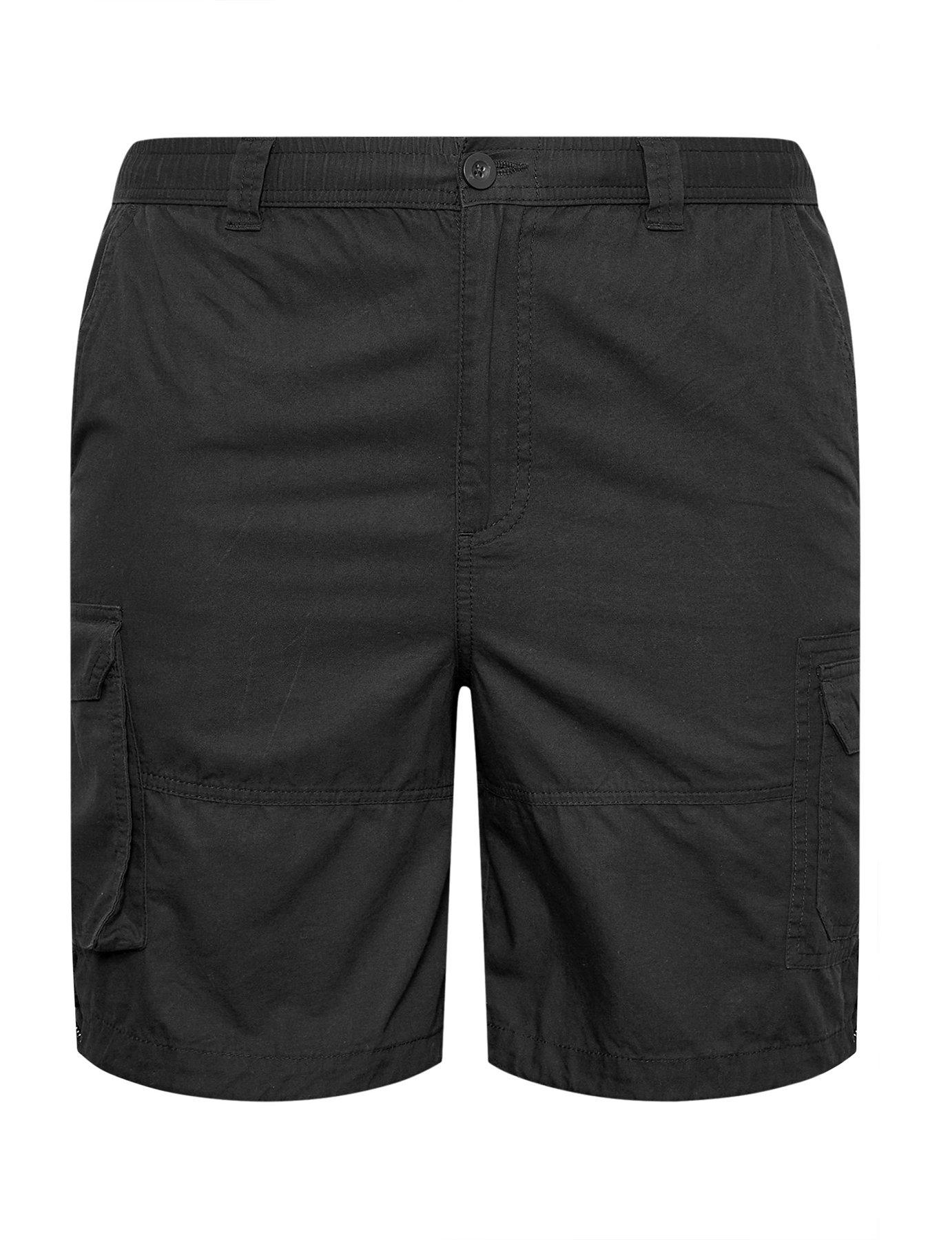  image of badrhino-cargo-shorts-black