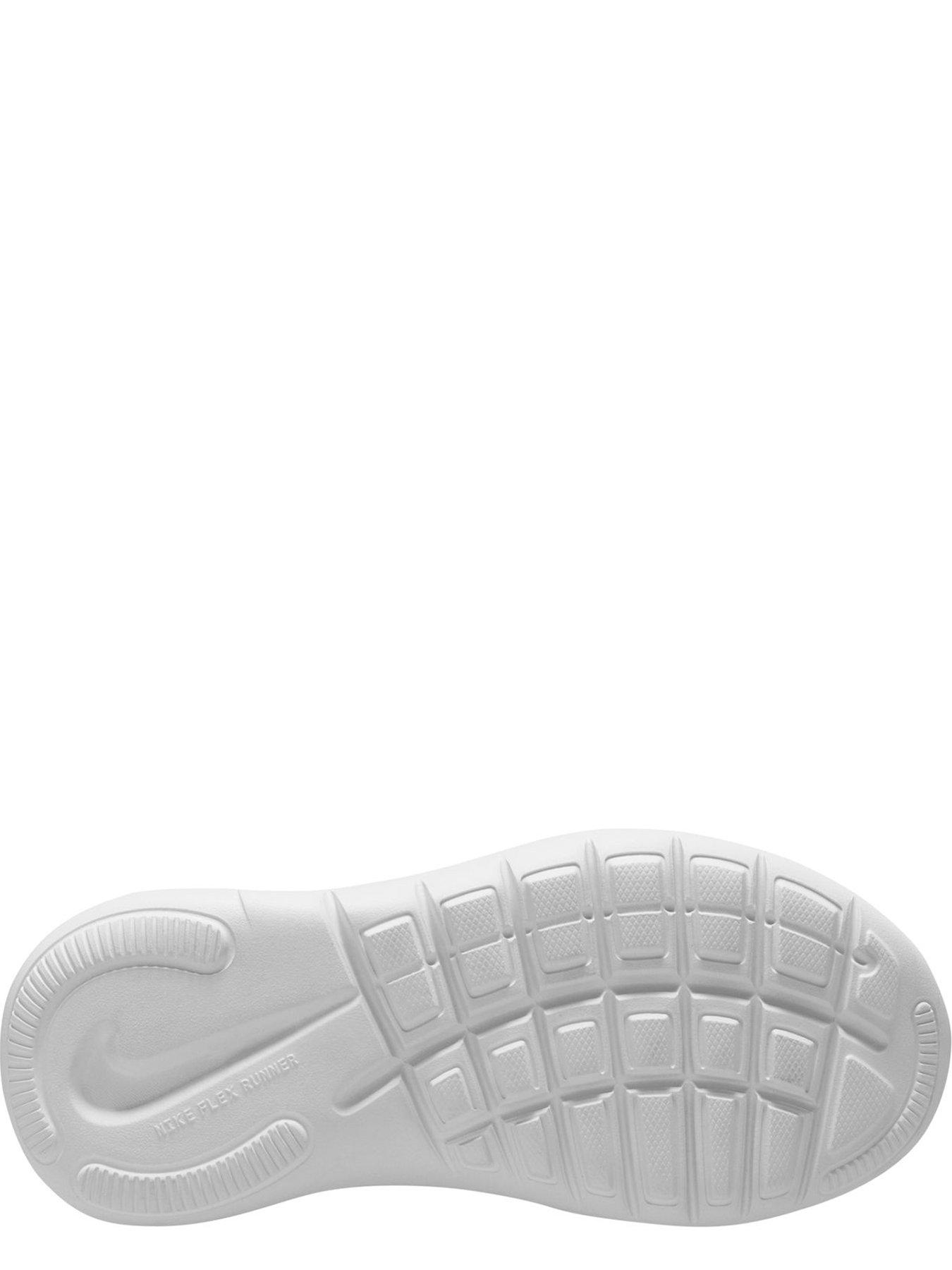 Image 5 of 7 of Nike Kids Flex Runner 4 Pull-On Stretch Strap Trainers - Grey