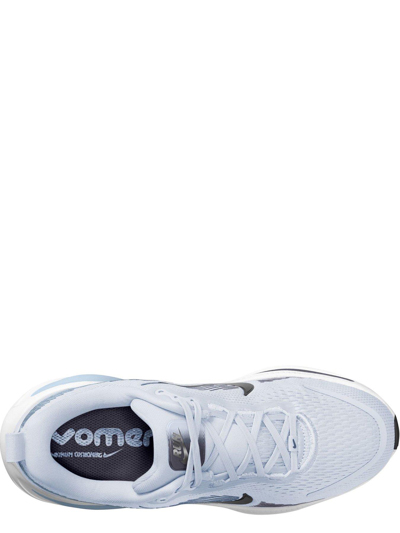 Image 2 of 4 of Nike Kids Nike Vomero 18 Lace-Up Cushioned Trainers - White