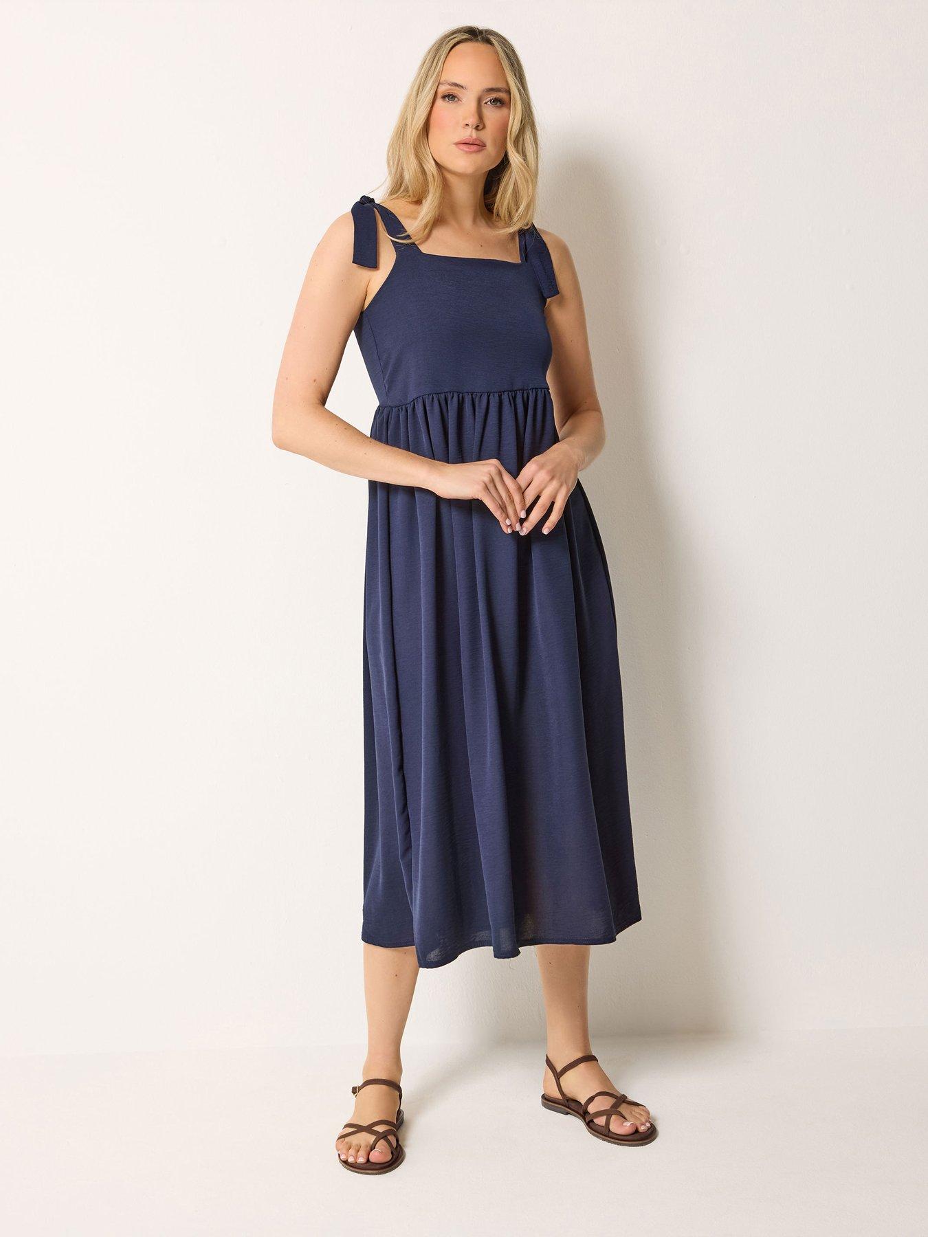 Long Tall Sally Tall Linen Look Sundress