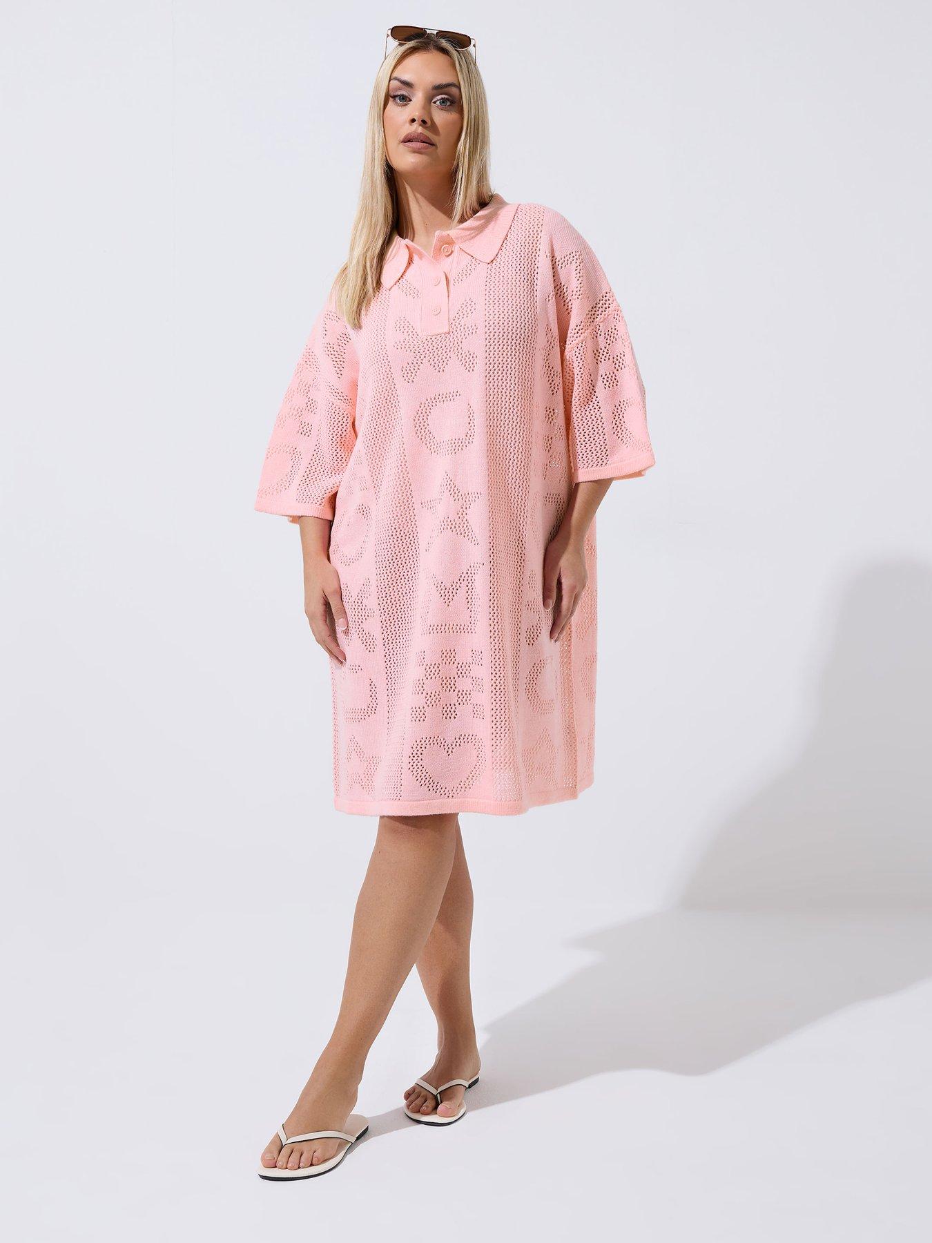 Image 3 of 4 of Yours Curve Knitted Dress
