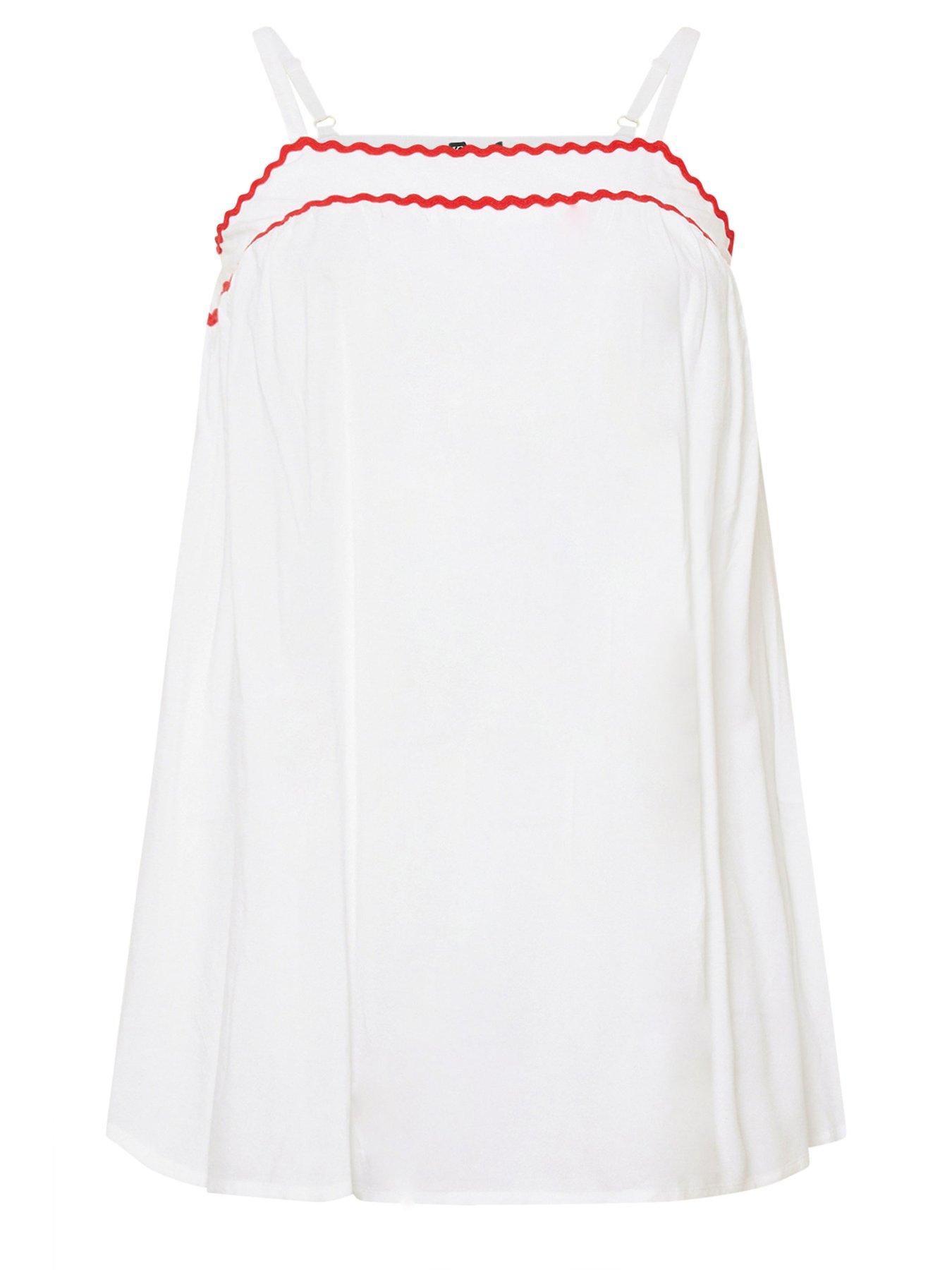  image of yours-curve-ric-rac-cami-white