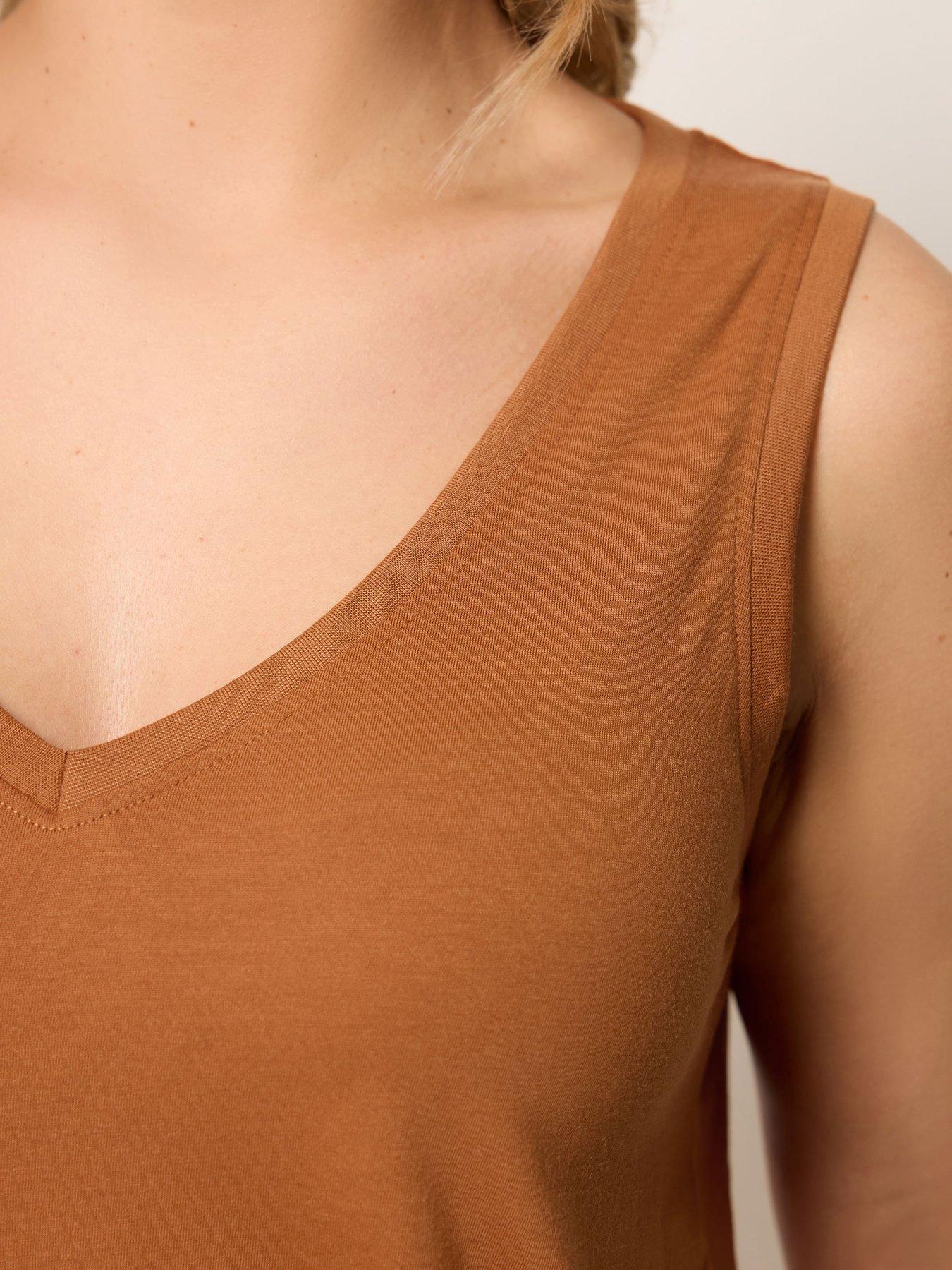  image of yours-curve-3-pack-core-vests-black