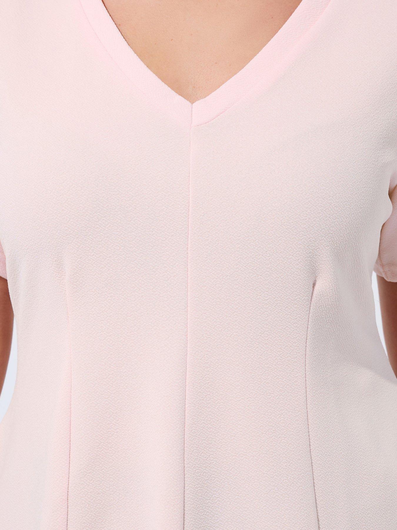 Image 4 of 5 of Yours Curve V Neck Corset Shaping Top