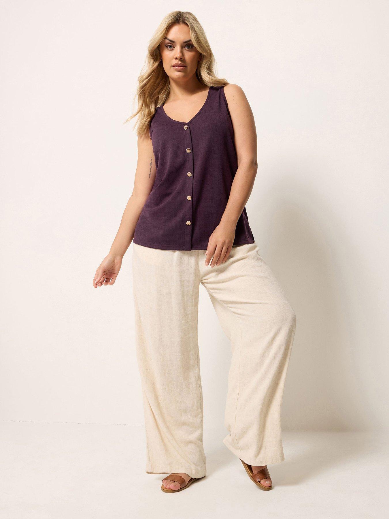 Image 3 of 4 of Yours Curve Shell Print Waistcoat Vest