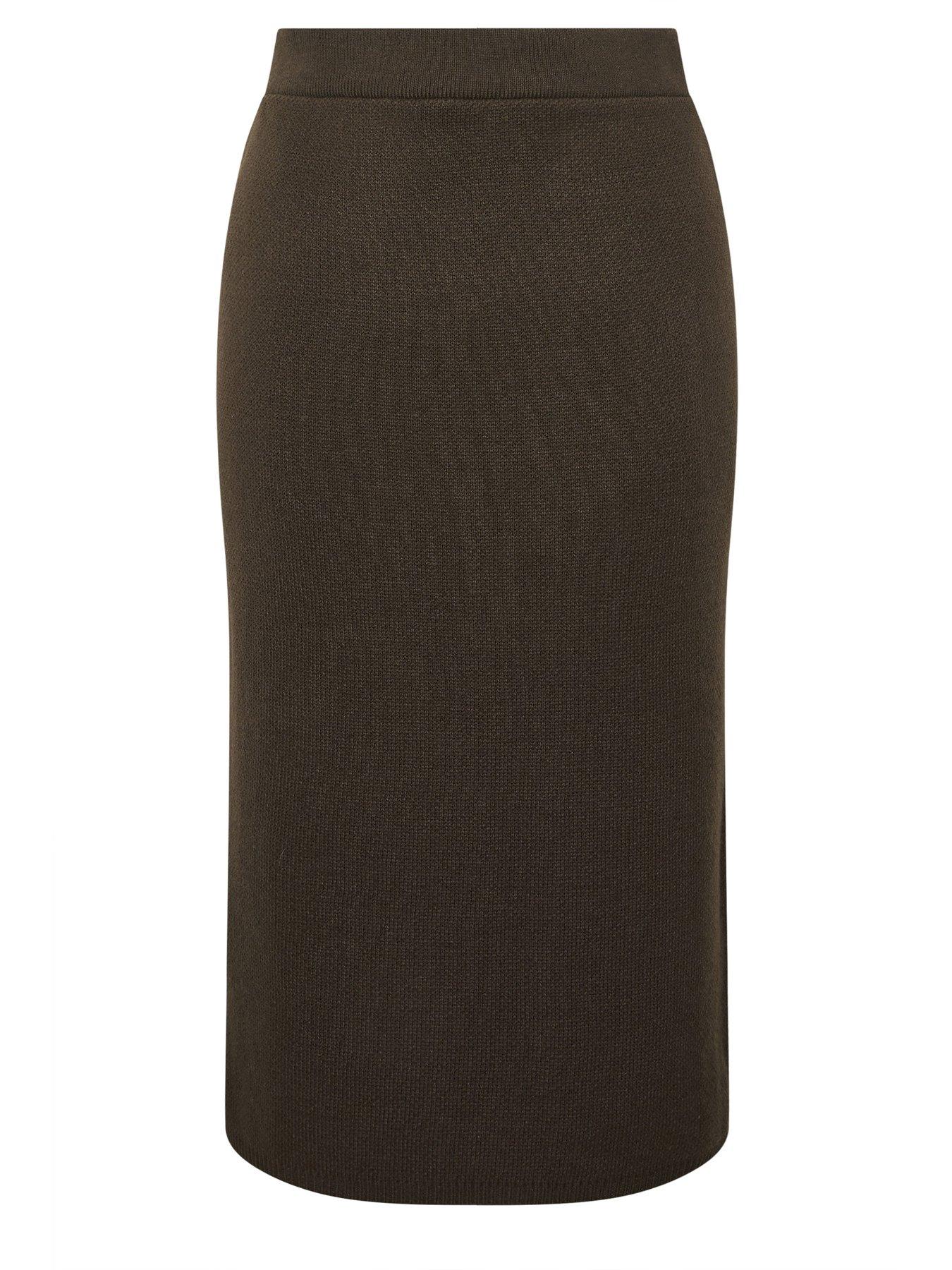 Image 5 of 5 of Yours Curve Knitted Skirt