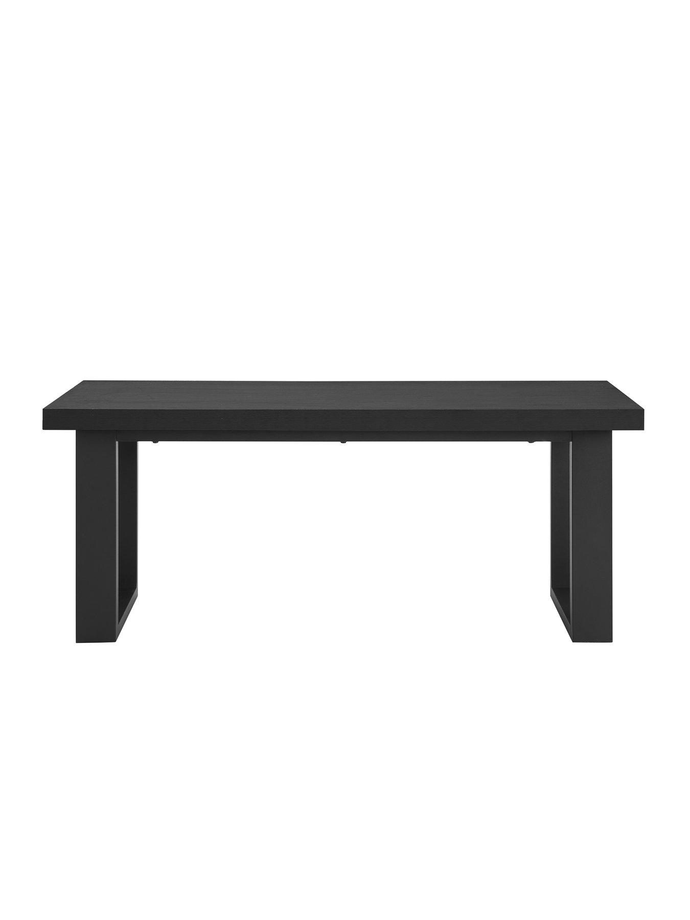 Image 5 of 7 of Dusk Harper Dining Bench - Black
